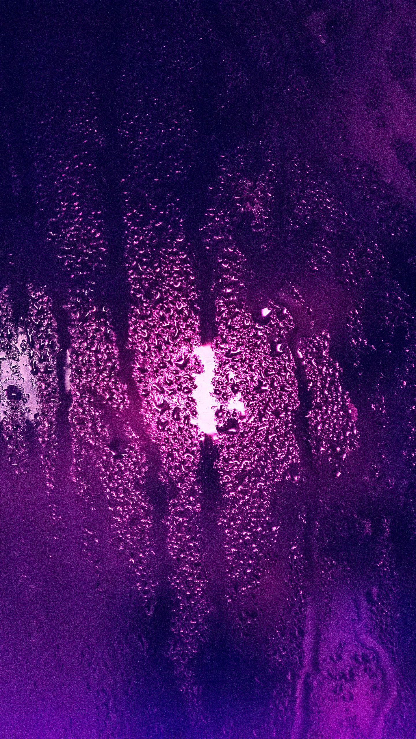 Download wallpaper 1440x2560 drops, surface, purple qhd samsung galaxy s s edge, note, lg g4 HD background