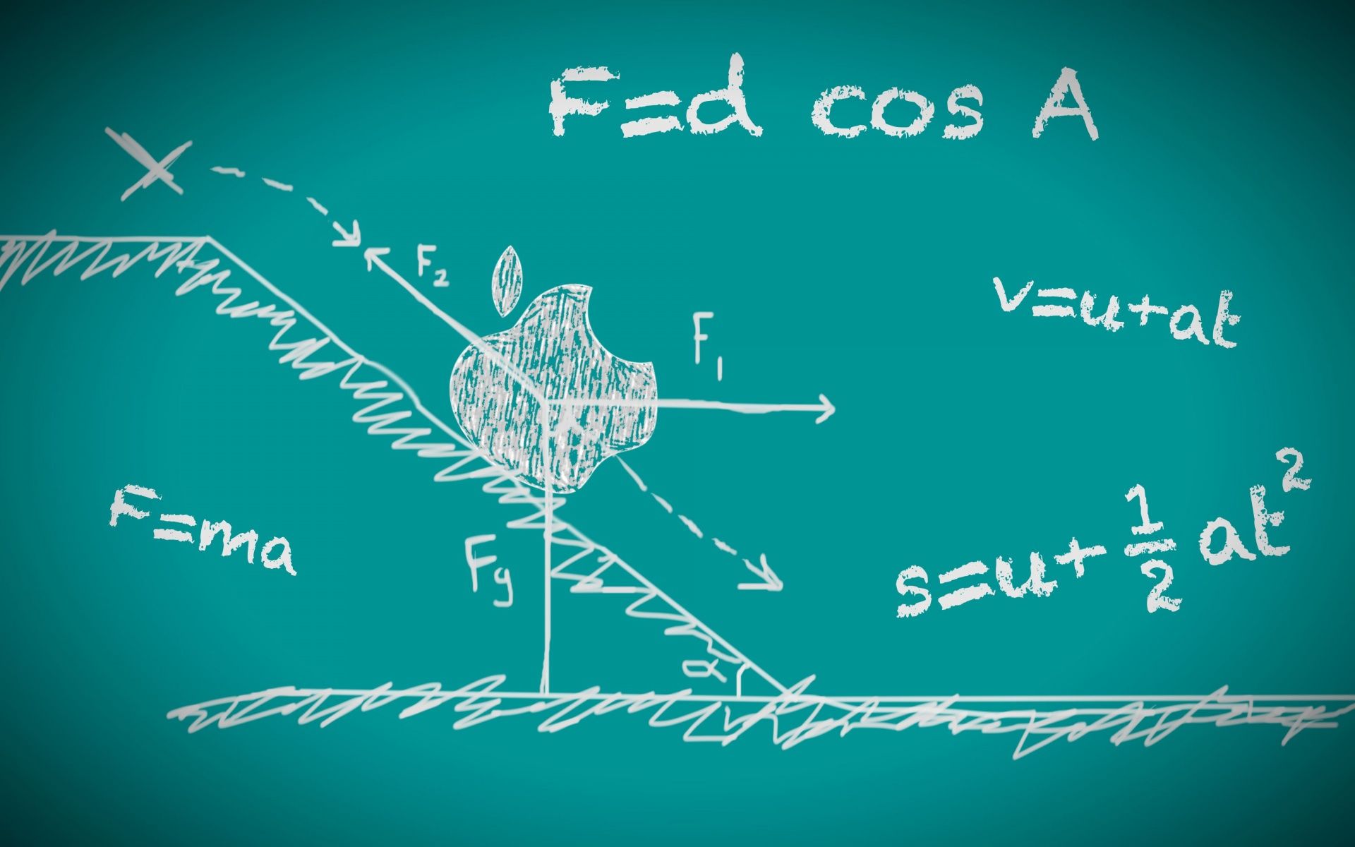 Physics Equations Wallpaper