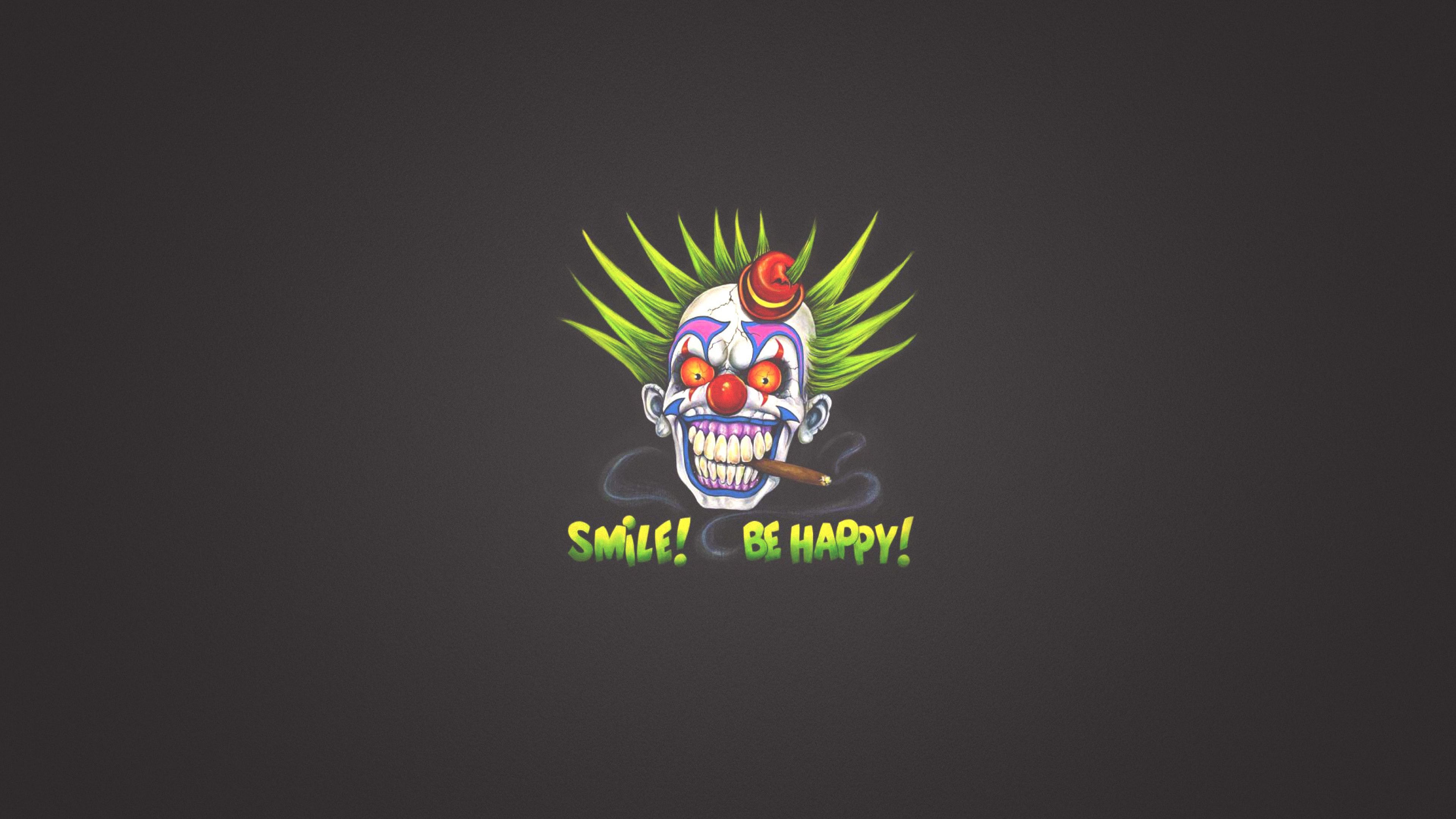 Wallpaper 4k Clown Art Smile 4k art wallpaper, artist wallpaper, clown wallpaper, digital art wallpaper, smile wallpaper