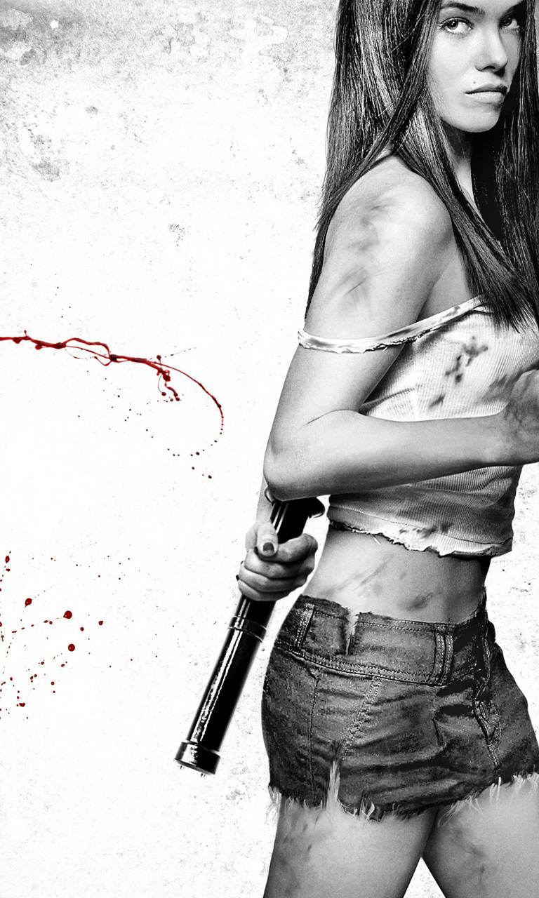 Angry girl wallpaper