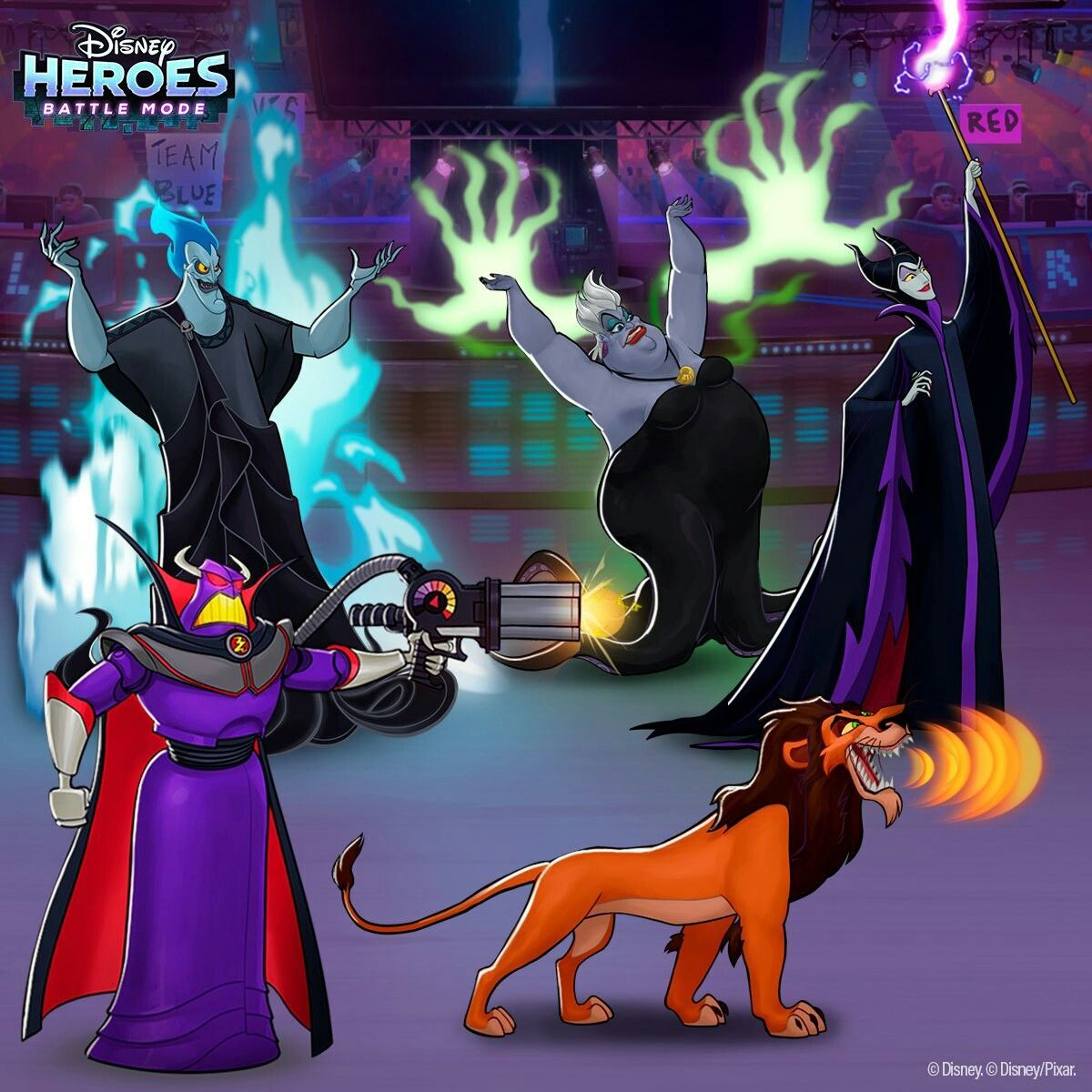 Disney Heroes: Battle mode. Disney art, Disney, Art