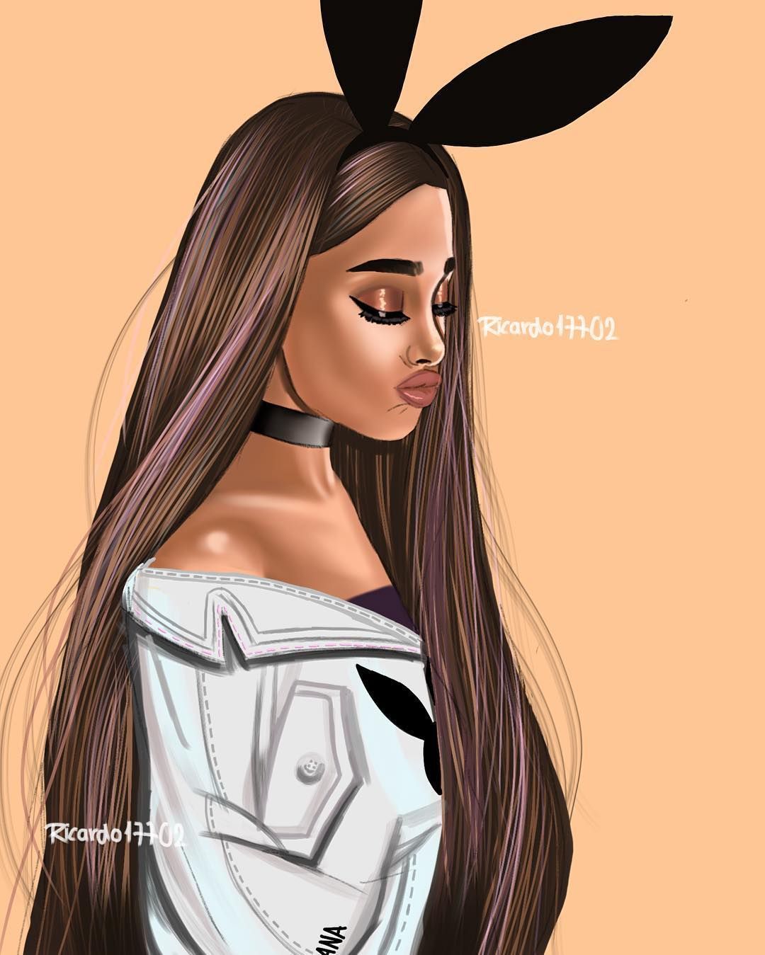 Cute Picture Of Ariana Grande Drawings