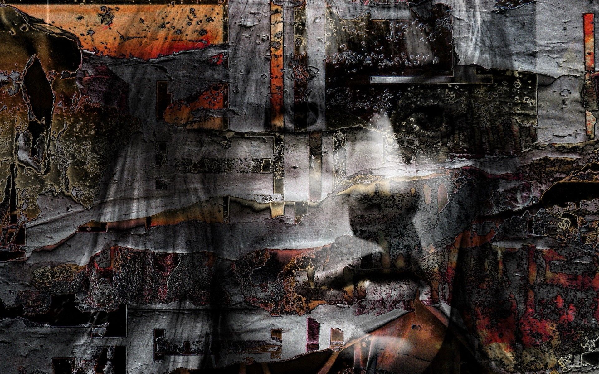 Abstract trash art pattern women HD wallpaper wallpaperx1200