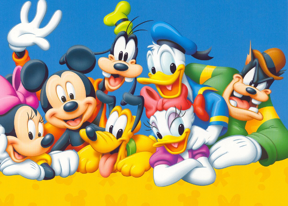 Cartoon Characters Wallpaper for Desktop
