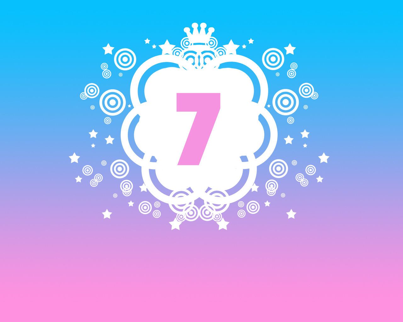 7 number wallpaper hd