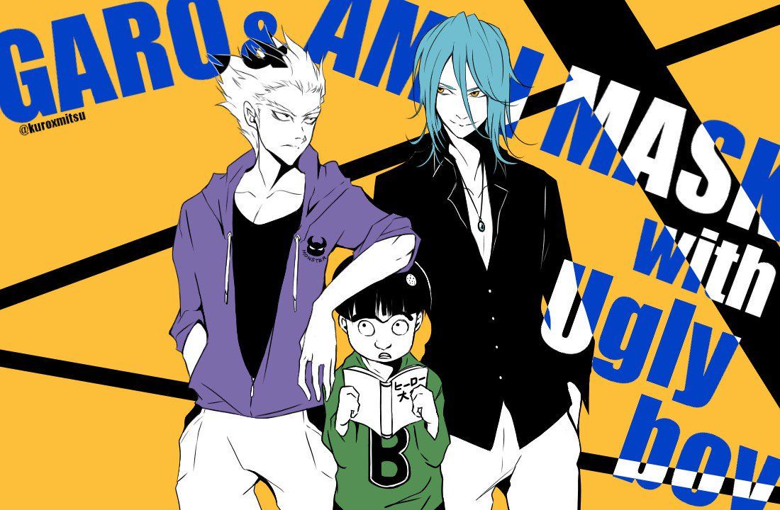 One Punch Man, Busaiku and Amai Sweet Mask Wall. VK. One punch man, One punch, Anime one