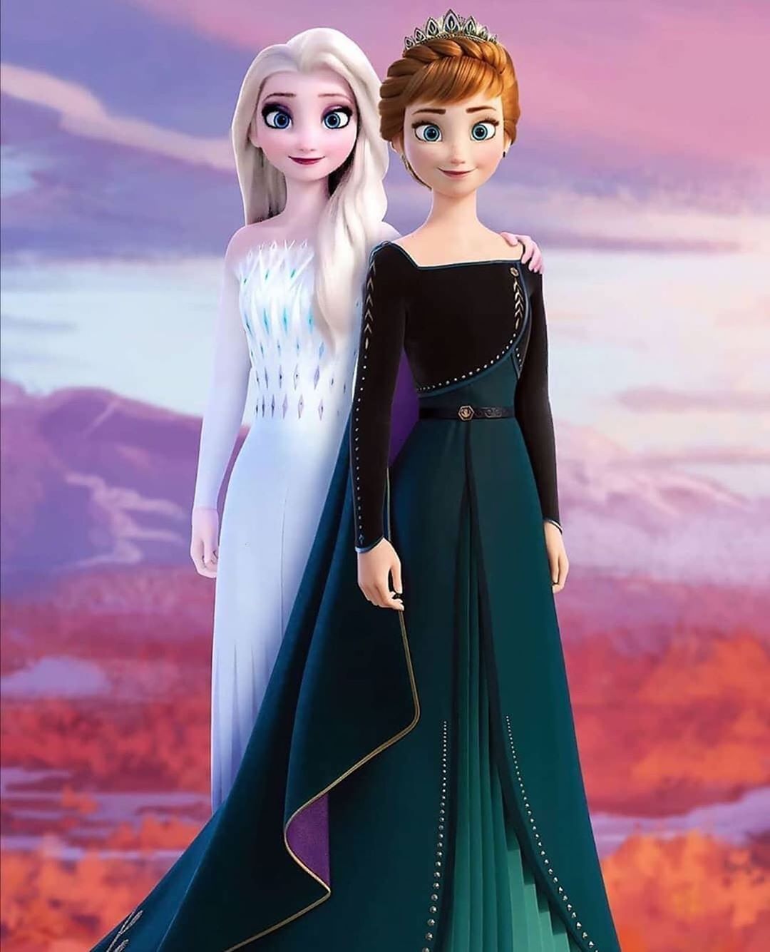 Vouge Fan Account on Instagram: “Elsa & Anna