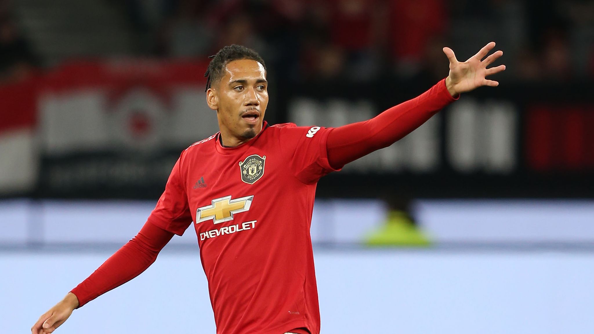 Chris Smalling: Roma sign Manchester United defender on loan