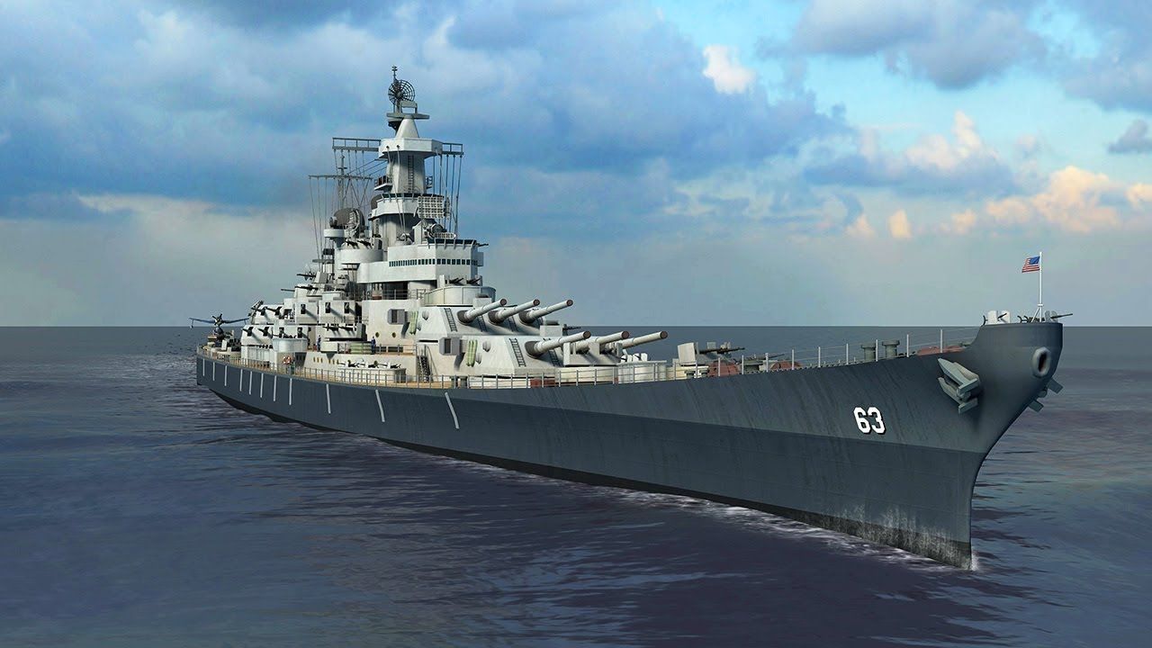 Battleship Missouri 3D Screensaver & Live Wallpaper HD