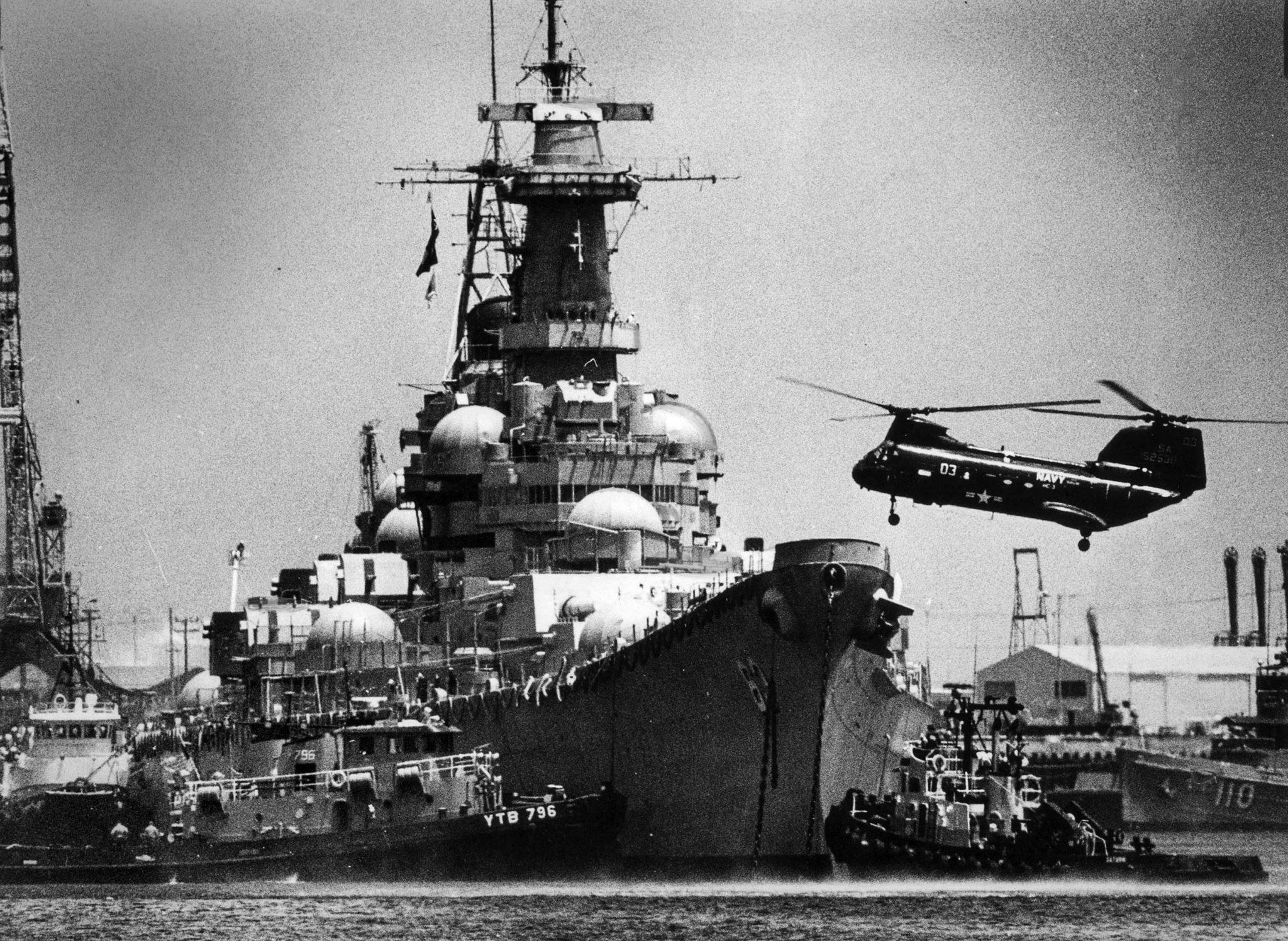 From the Archives: The battleship Missouri returns to Long Beach Angeles Times