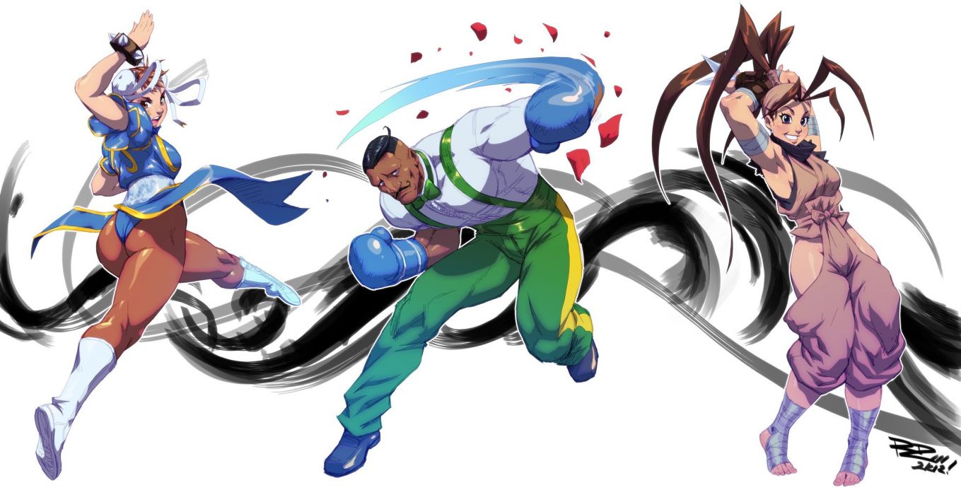 Video Games Street Fighter Ibuki Chun Li Dudley Wallpaperx1236