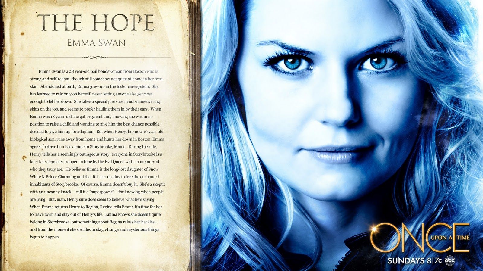 Once Upon A Time Wallpaper: Emma Swan. Emma swan, Once upon a time, Hope wallpaper
