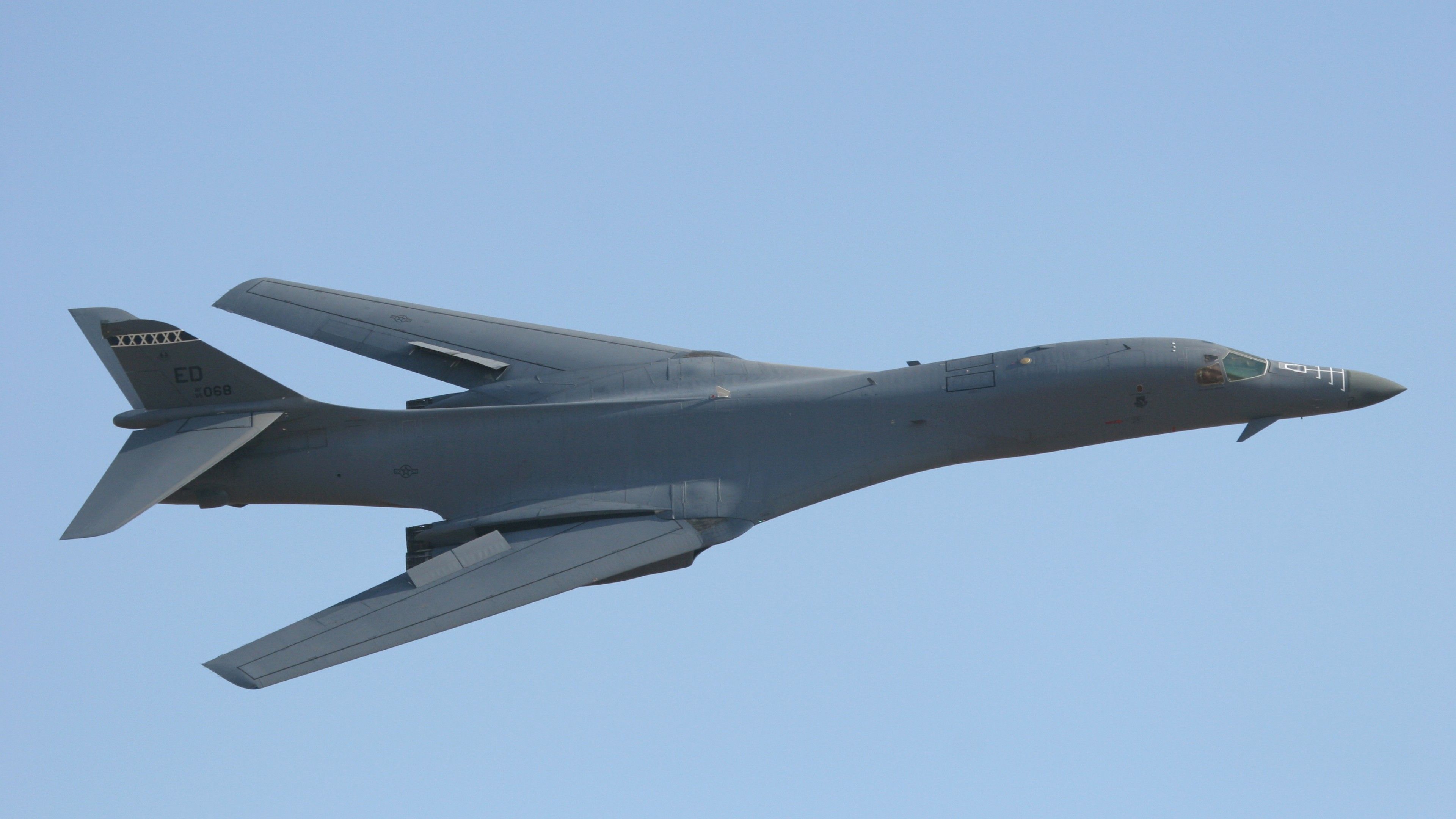 Wallpaper B- Lancer, supersonic, strategic bomber, Rockwell, U.S. Air Force, Boeing, Military