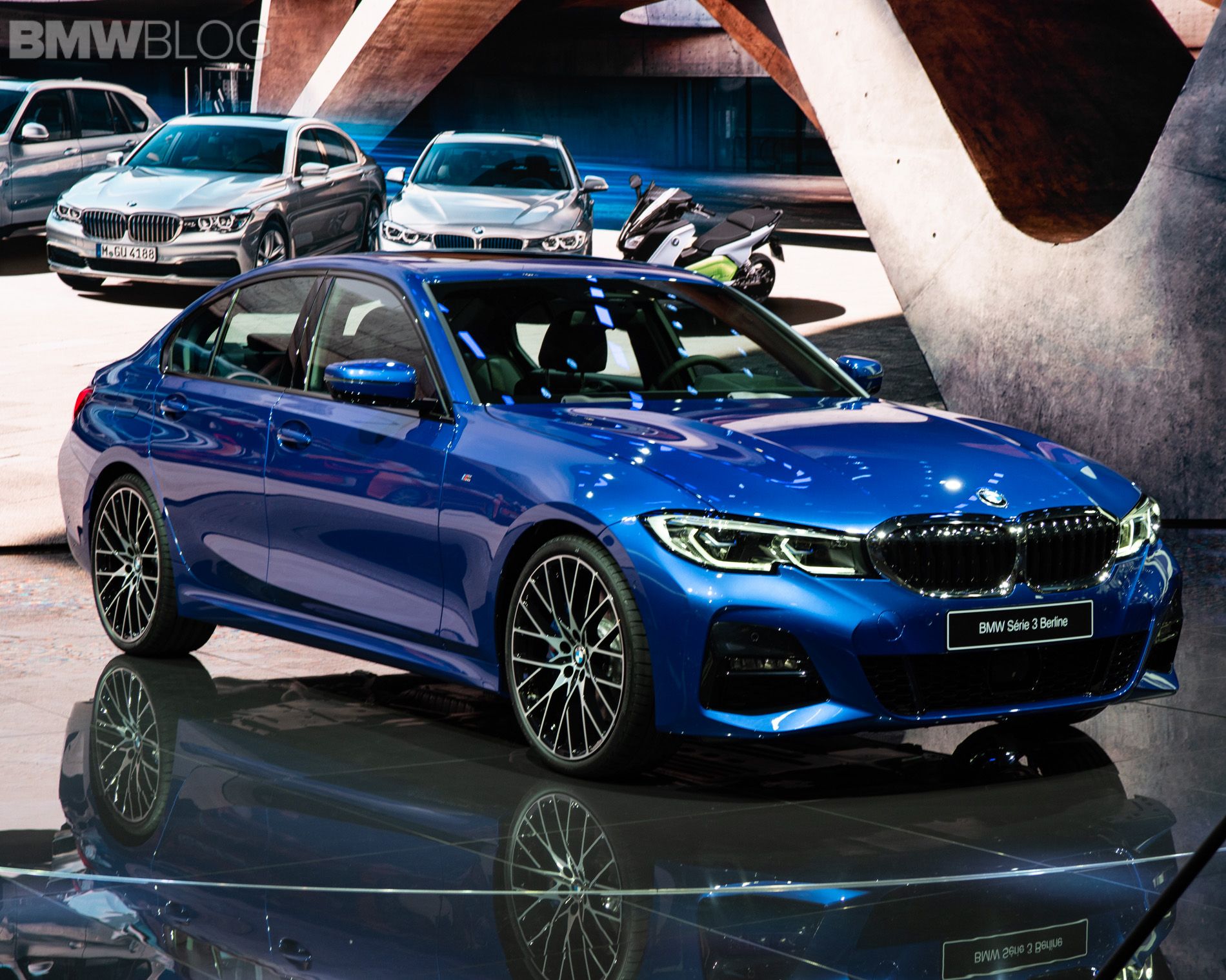 New photo of the BMW 3 Series G20 from Paris