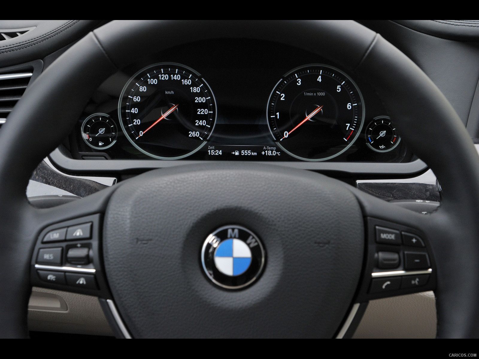 BMW 7 Series Steering Wheel. HD Wallpaper