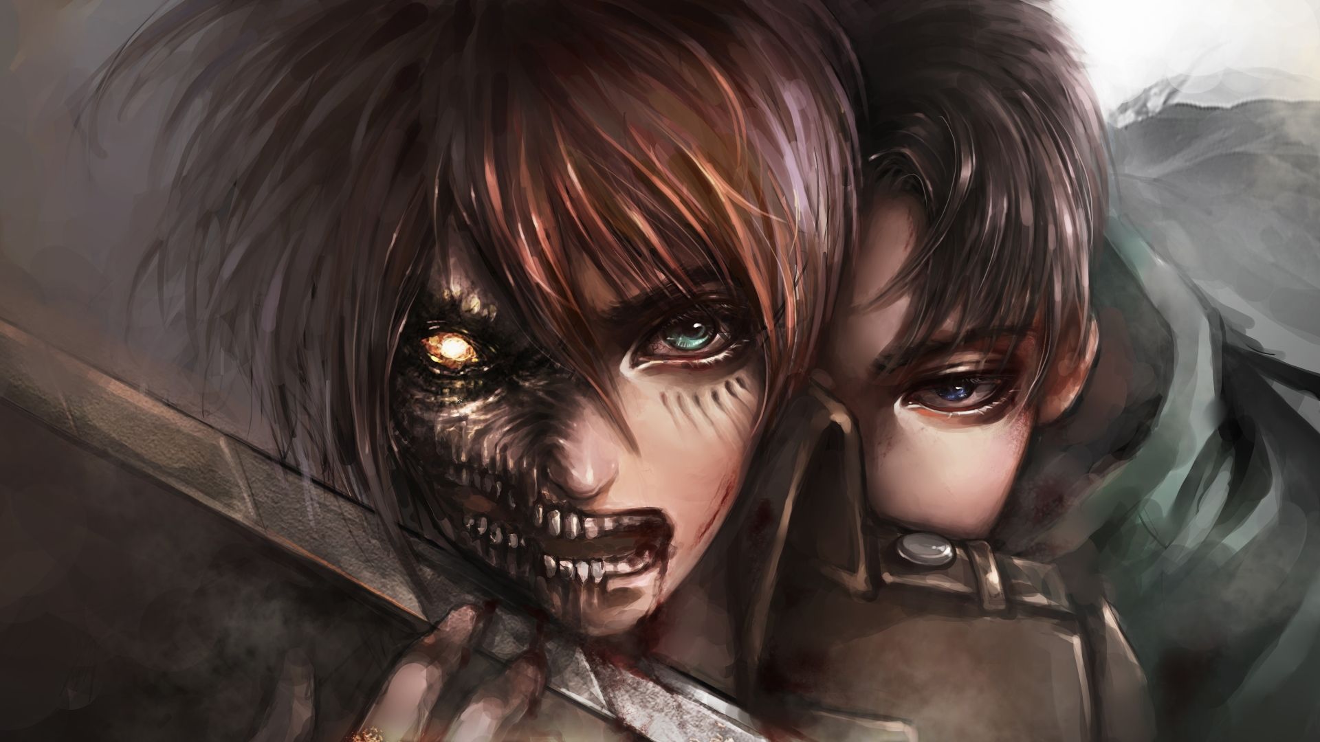 Attack On Titan Wallpaper. HD Attack On Titan Background