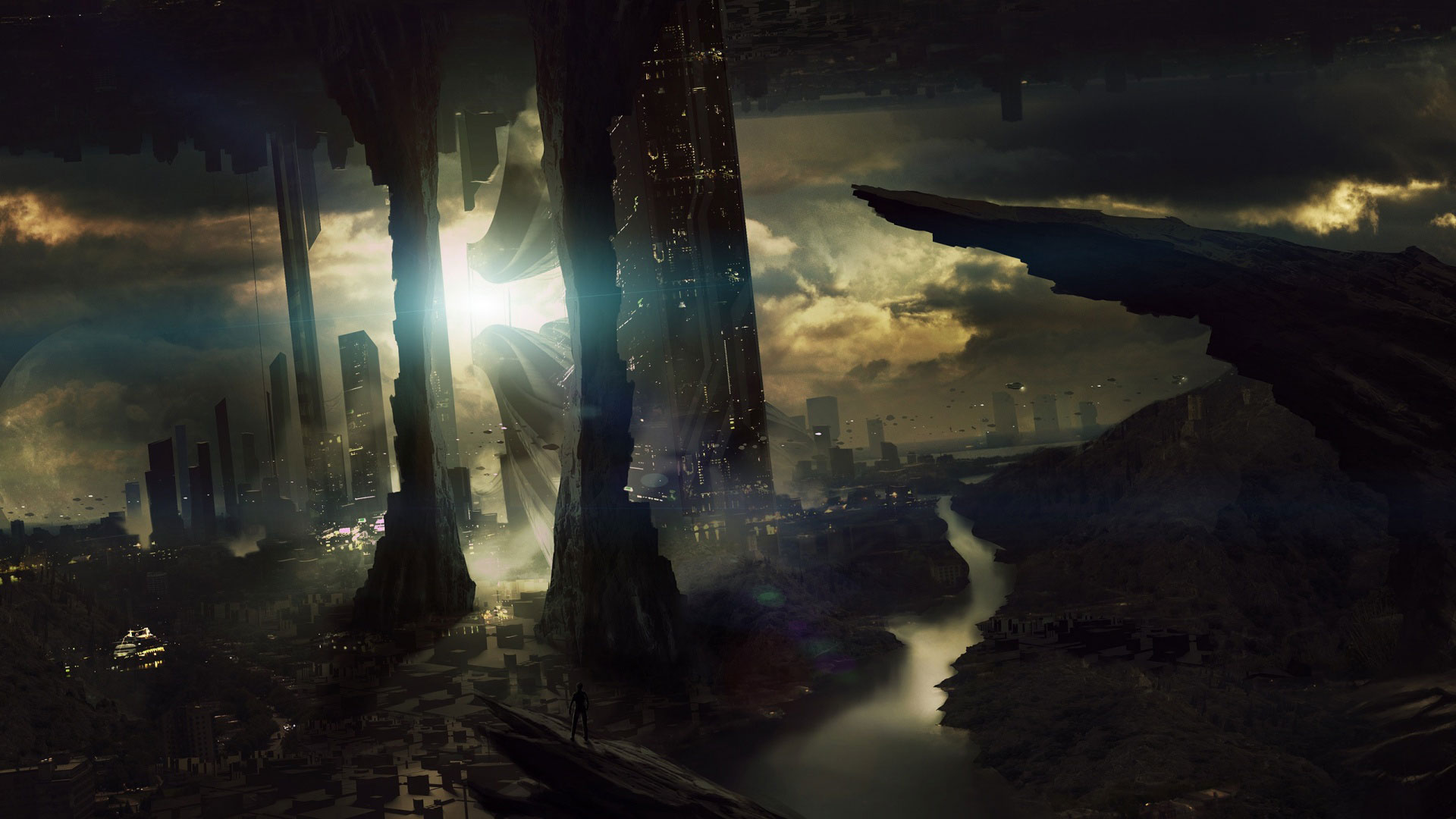 Futuristic City Wallpaper