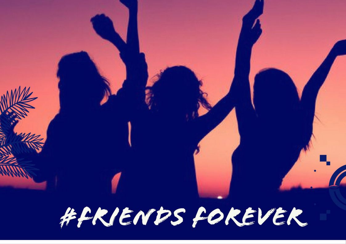 three friends forever wallpaper