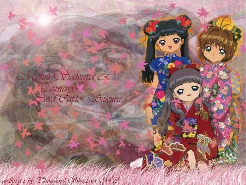 Three Best Friends Card Captors Sakura Wallpaper Desktop Background