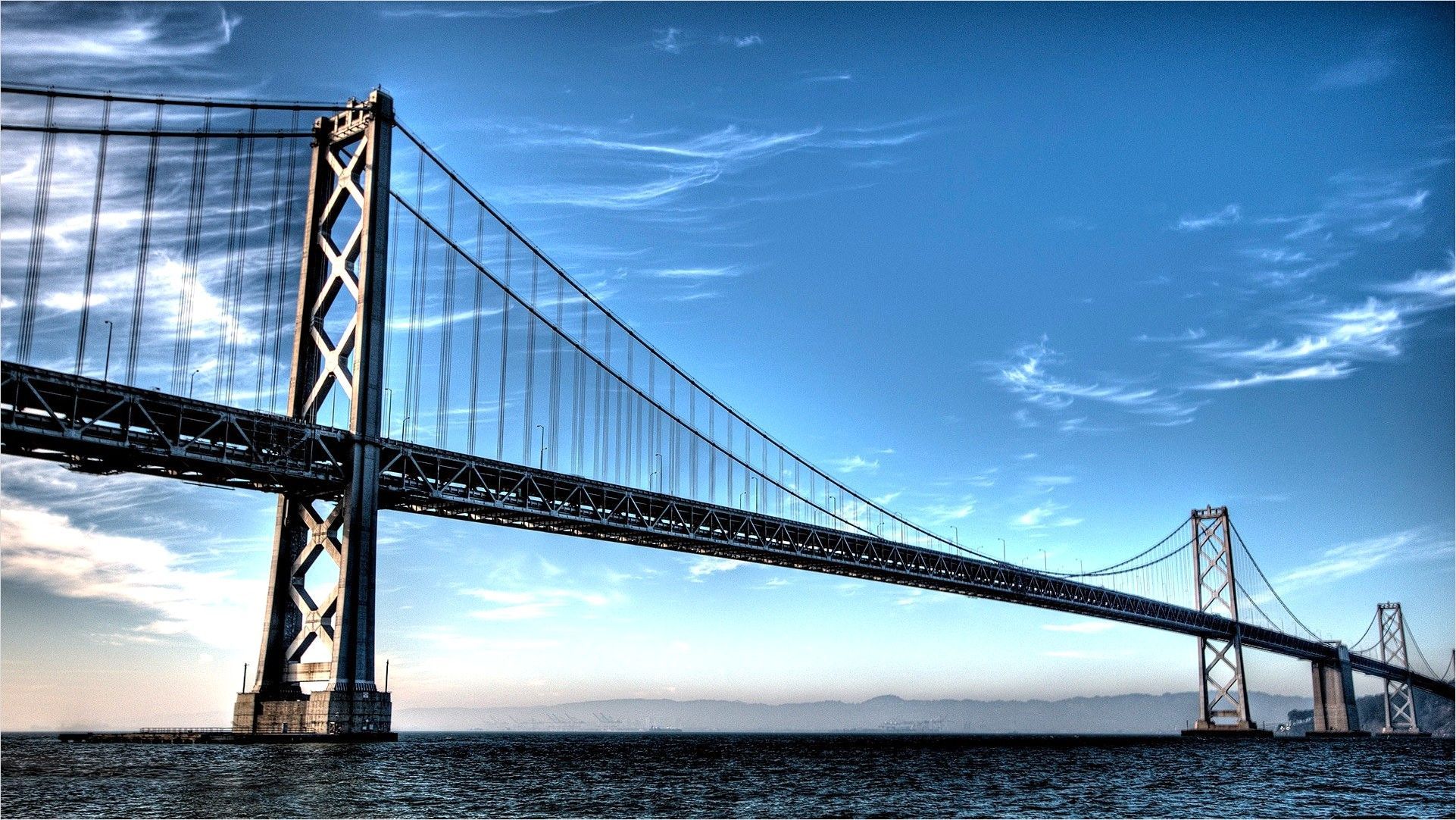 4k Structural Engineering Wallpaper. Bridge wallpaper, San francisco bridge, Bay bridge san francisco