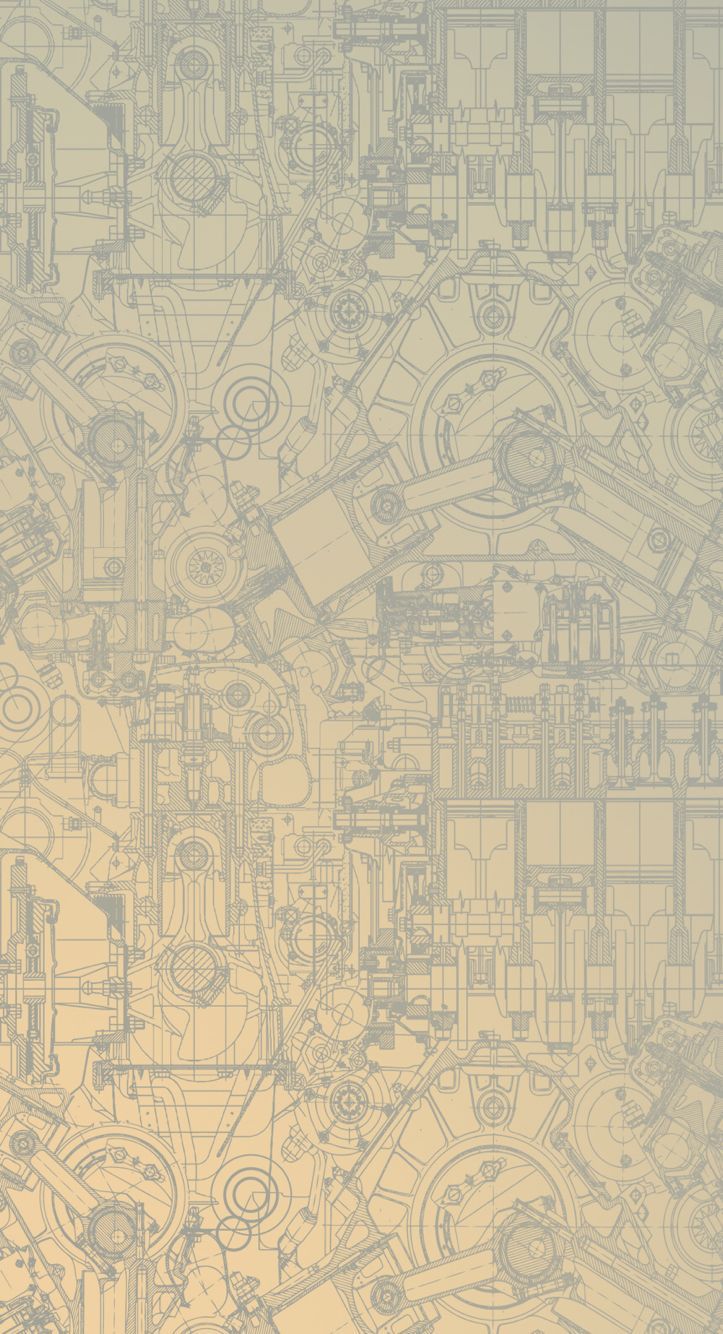Detail drawing mechanical parts. iPhone 5s wallpaper, Drawing wallpaper, Blue drawings