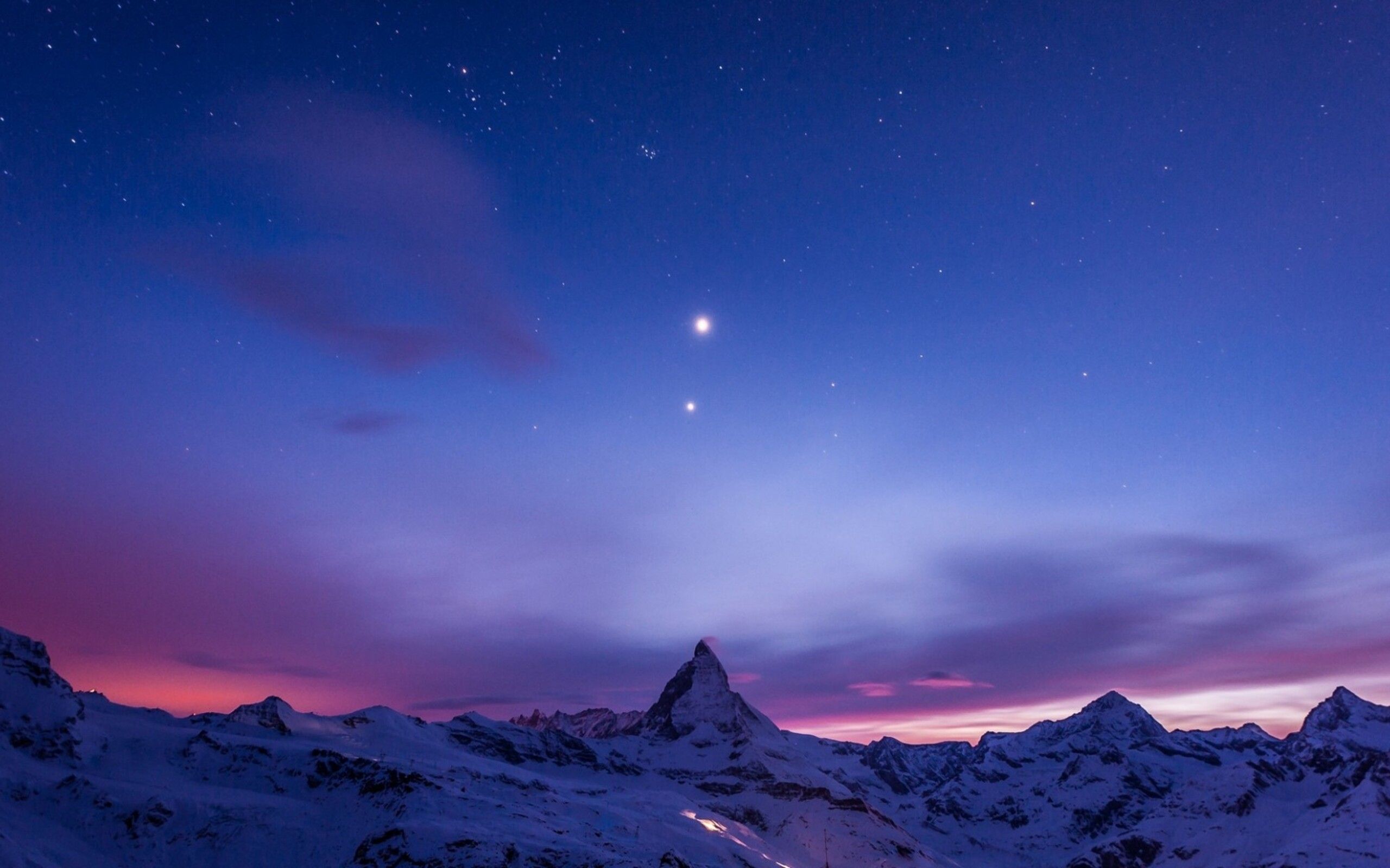 Mountains Night 2560x1600 Resolution HD 4k Wallpaper, Image, Background, Photo and Picture