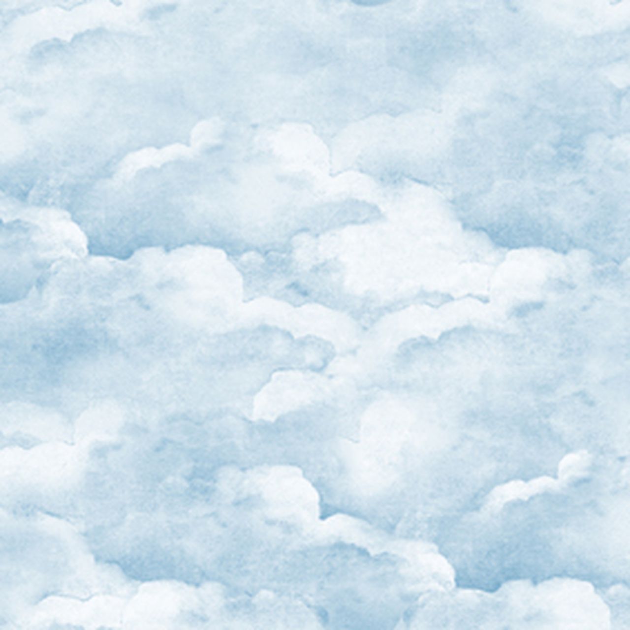 Blue Clouds Desktop Wallpaper. All White Background