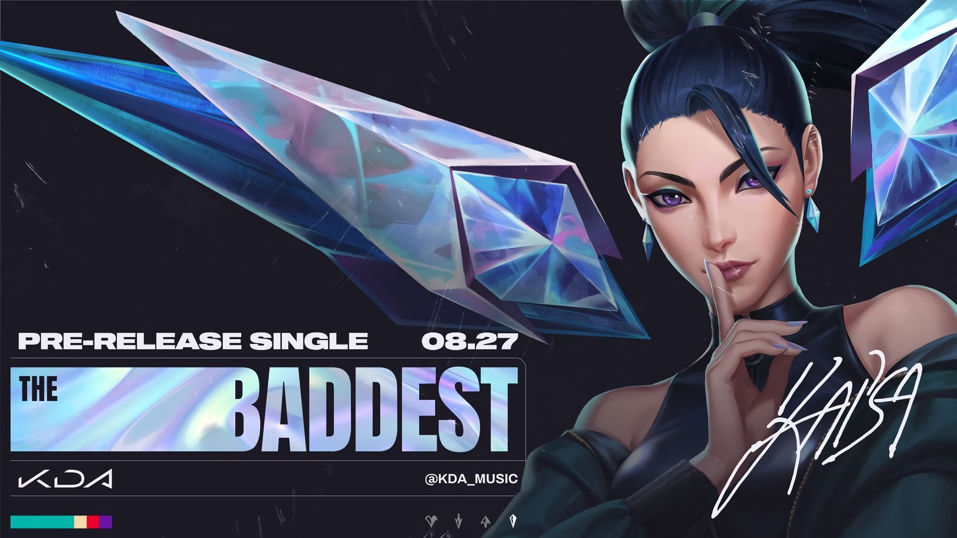 Desktop Wallpaper: K DA Baddest (Ahri, Evelynn, Kai'Sa, Akali) [Artist: Riot Games] Of Legends Clan [anime Pics & Digital Art]