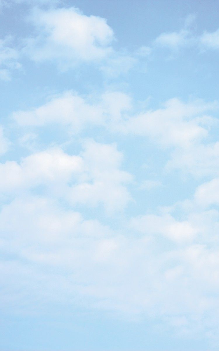 Bleu ciel Papier peint nuages blancs et doux comme du coton. Blue sky wallpaper, Blue aesthetic pastel, Light blue aesthetic