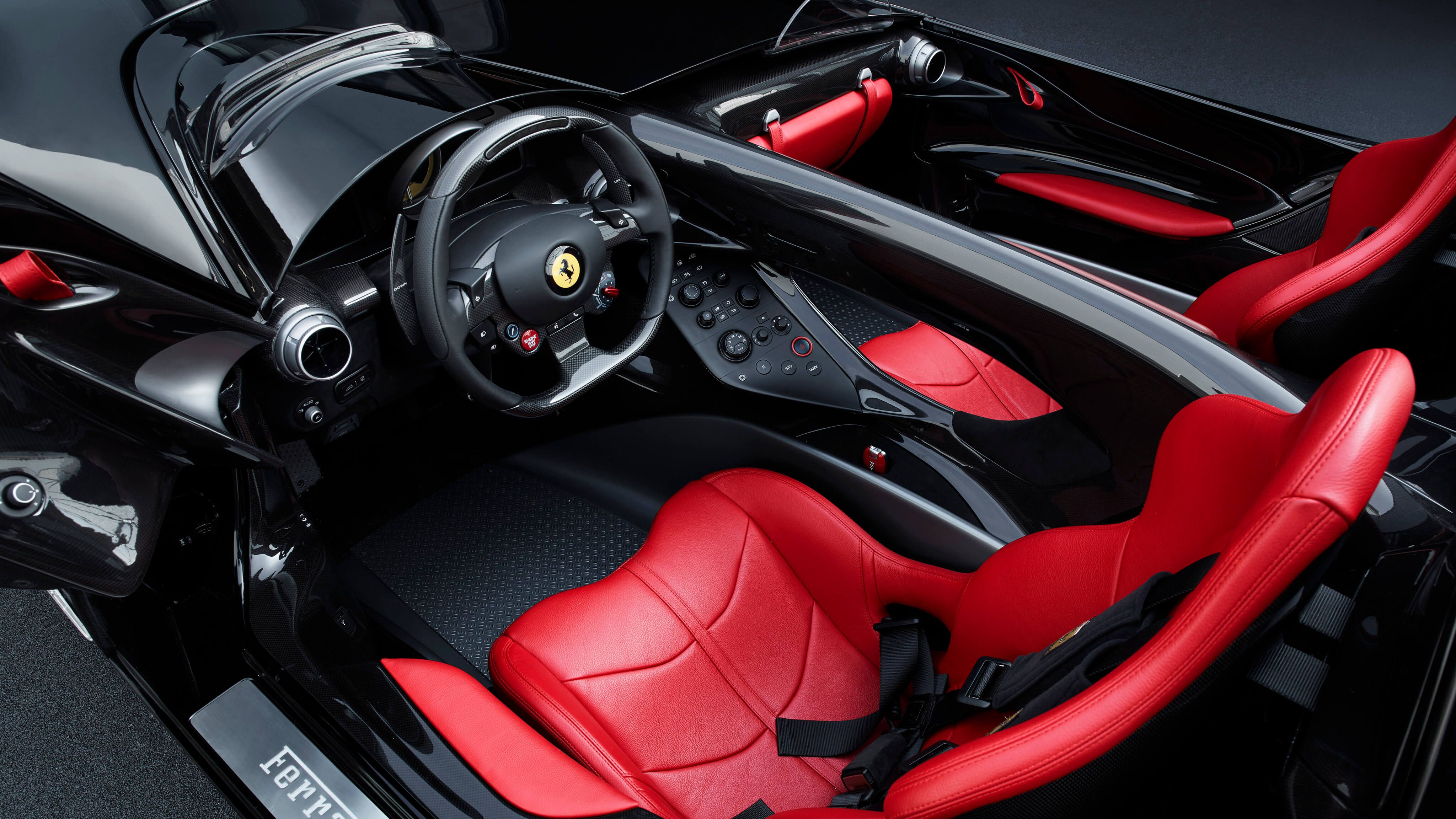 Ferrari Monza Car Interior Wallpaper 65321 4096x2304px