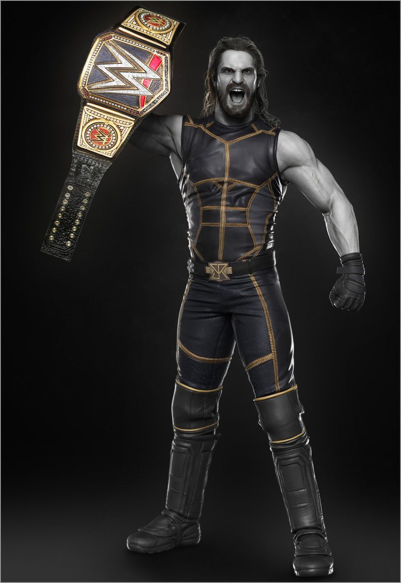 Seth Rollins done for WWE, Hossein Diba. Wwe seth rollins, Seth rollins, Seth rollins wallpaper