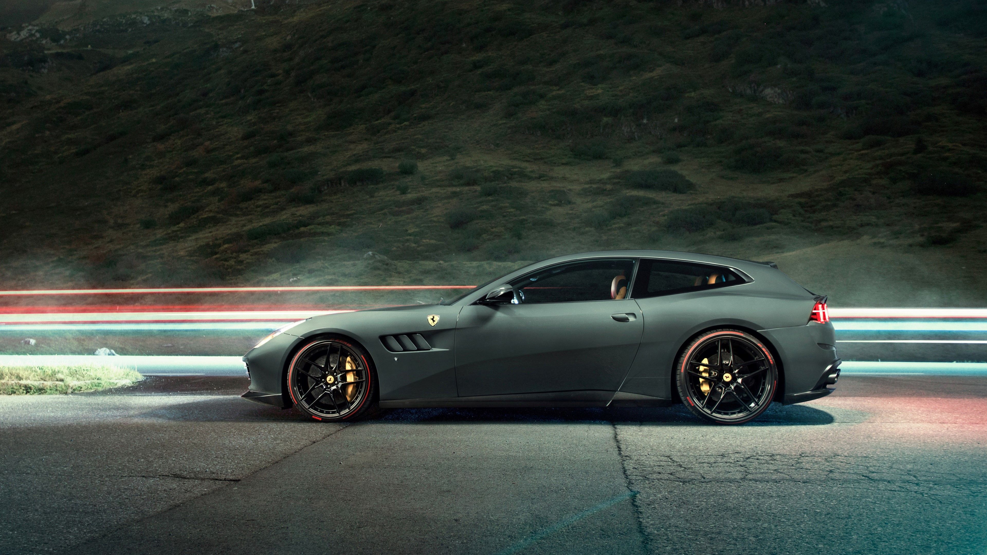 Ferrari GTC4Lusso 2018 Car 4K Wallpaper