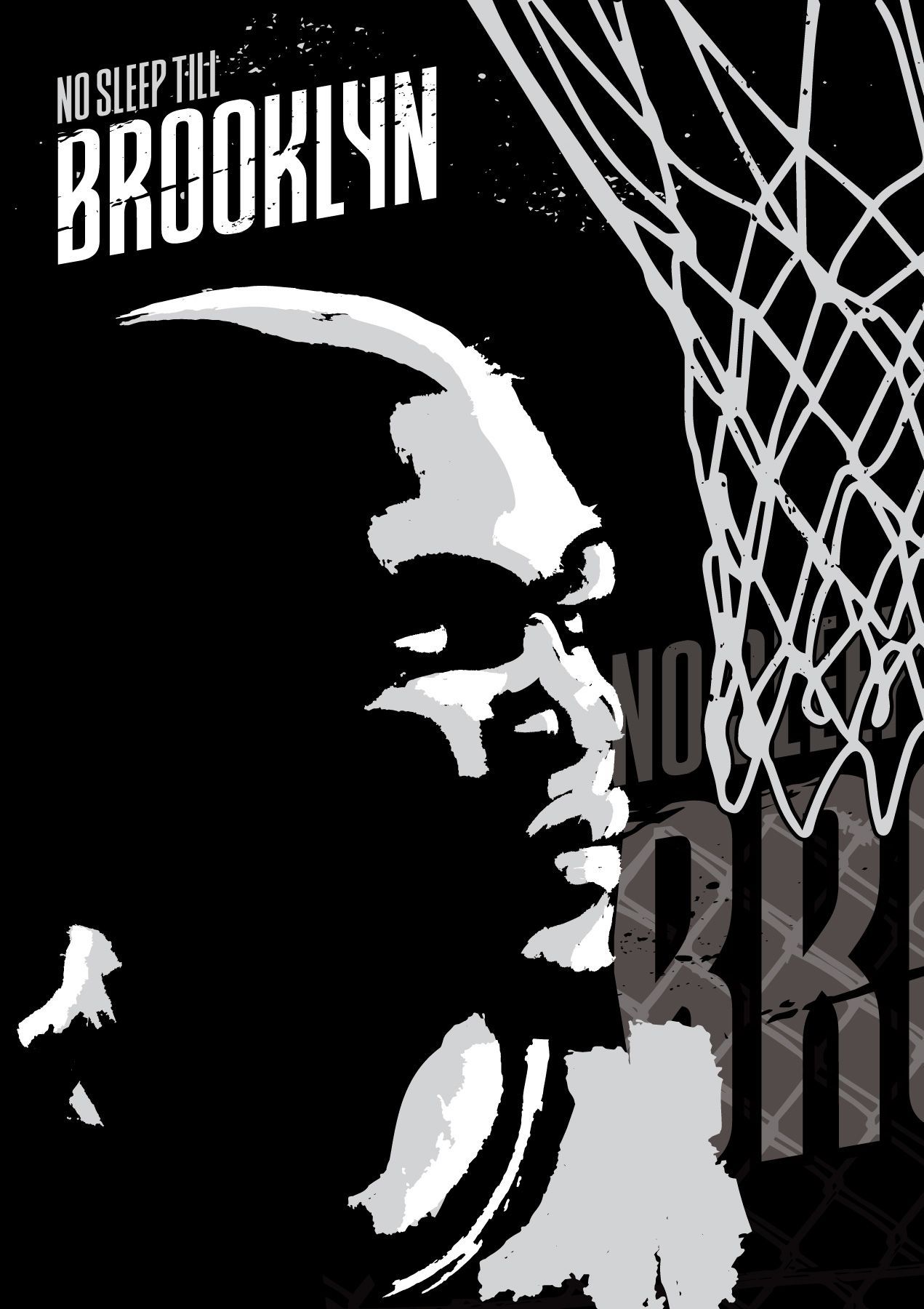 Kevin Durant Brooklyn Nets No Sleep Till Portrait Basketball NBA Print Printable Downloadable Wall Art Poster Digital Download. Brooklyn nets, Printable art prints, Kevin durant