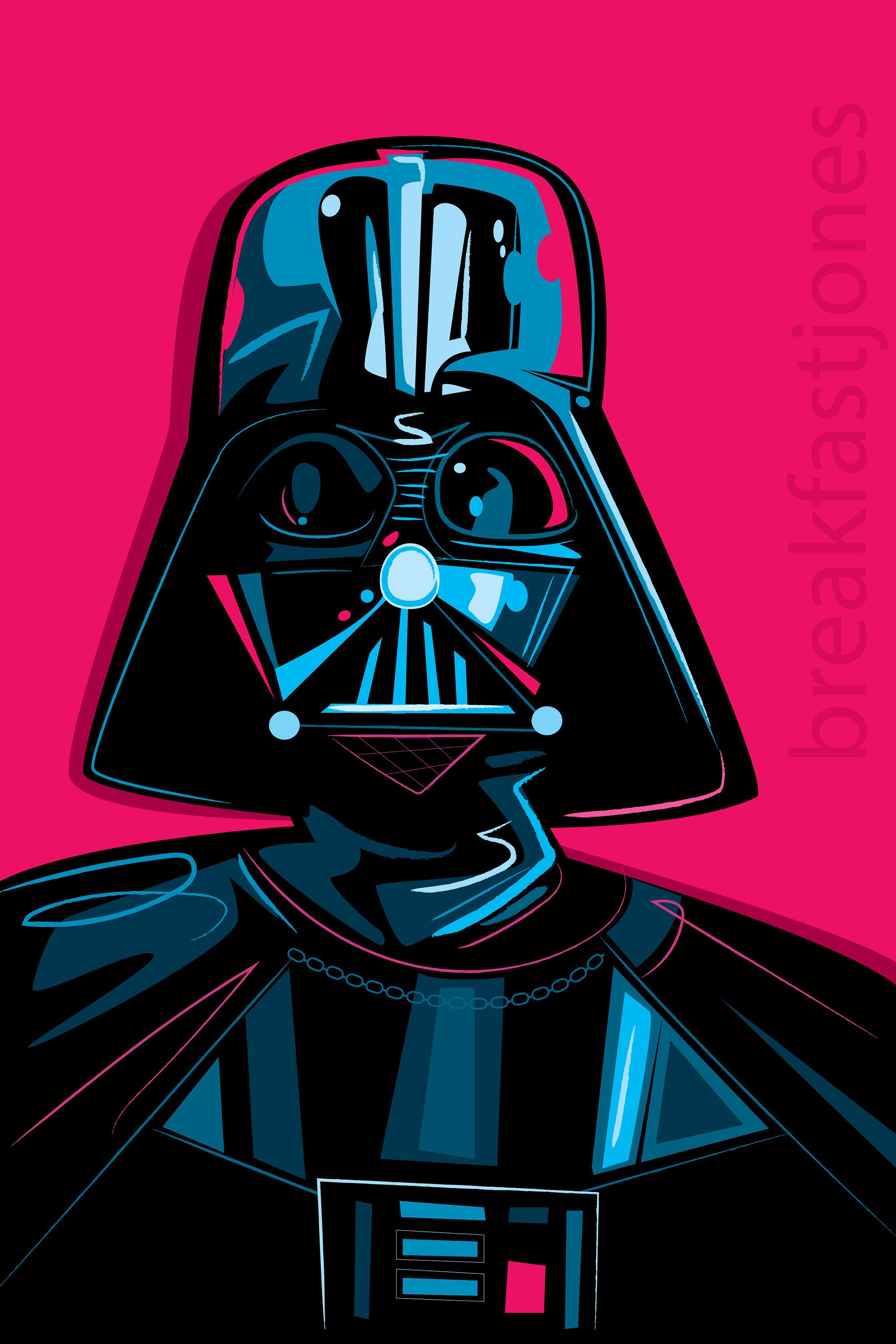 Darth Vader Digital Art Print- Star Wars Illustration, 8 x 12 print, gift for Star Wars fan, Darth Va. Star wars illustration, Star wars prints, Darth vader art