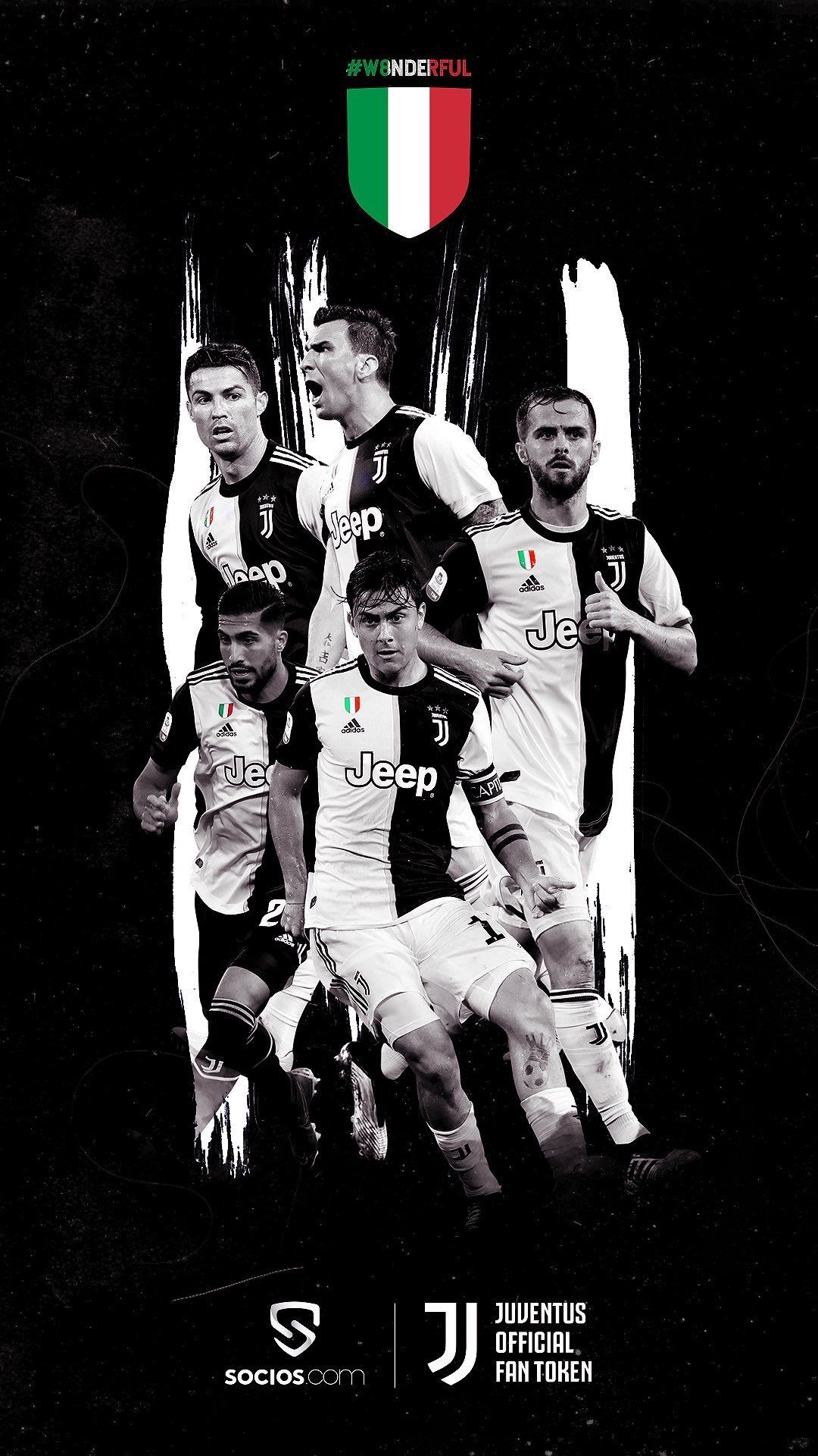Download Juventus Professional Football Team Poster Wallpaper