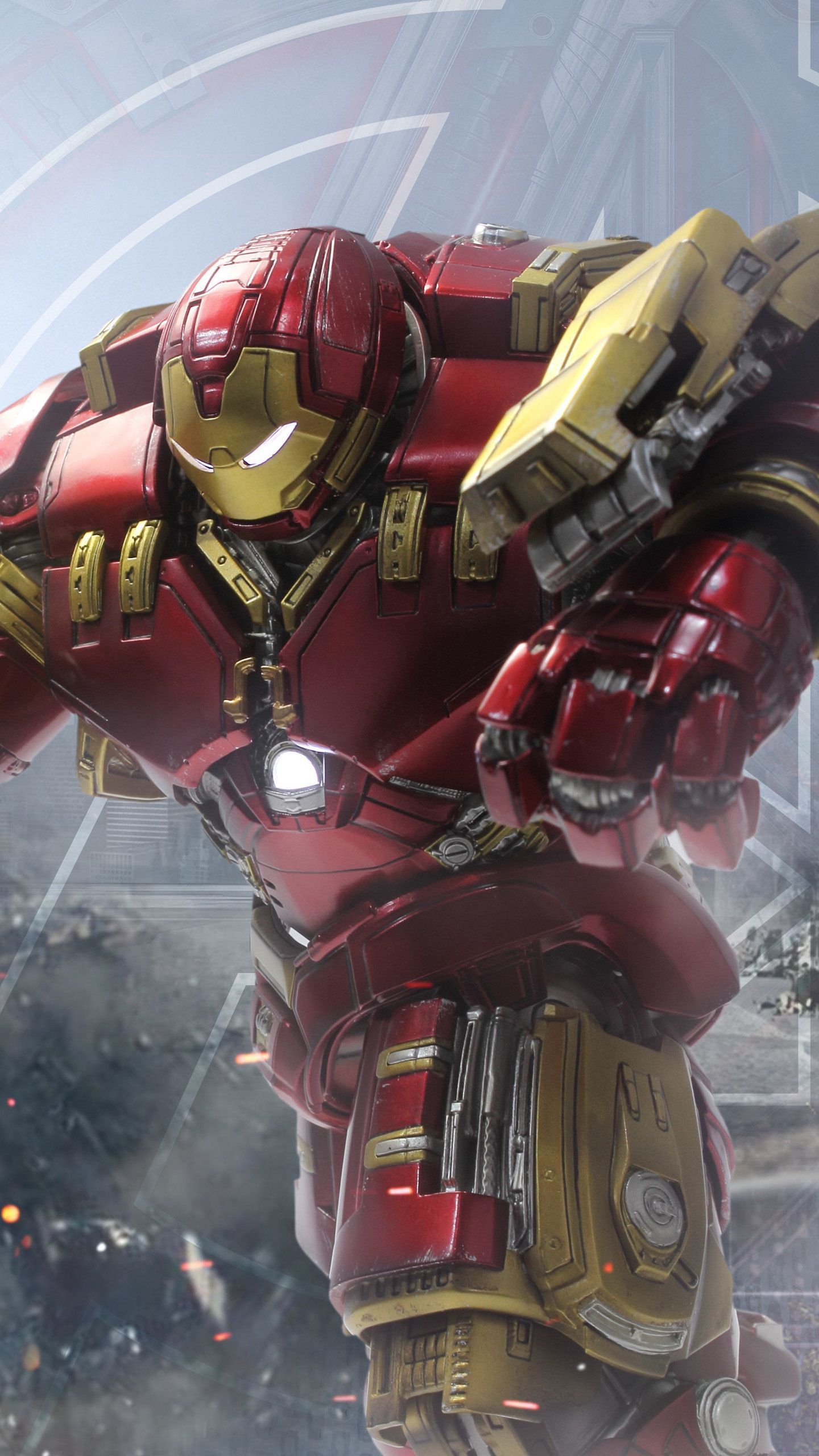 Hulkbuster 4K HD Wallpaper. Iron man hulkbuster, Iron man armor, Iron man art