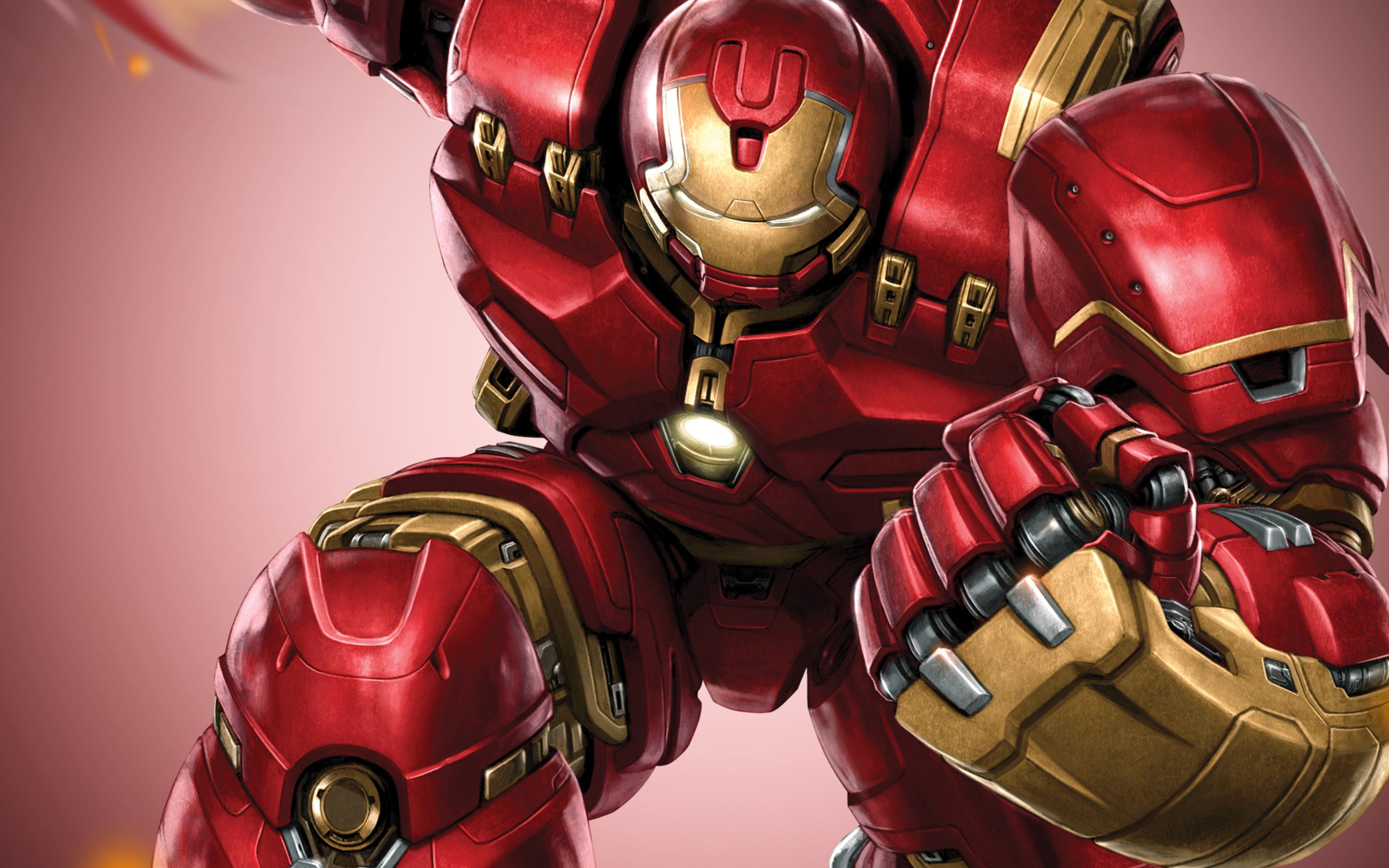 Download Wallpaper Hulkbuster, Superheroes, Close Up, Marvel Comics For Desktop With Resolution 2880x1800. High Quality HD Picture Wallpaper