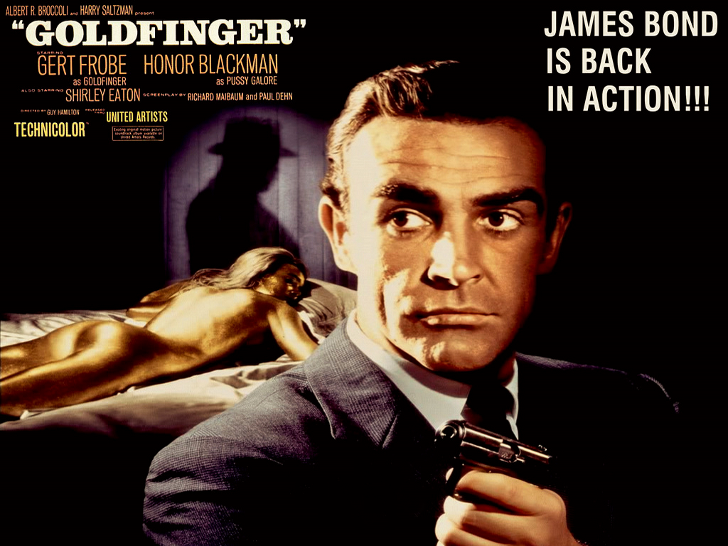 Goldfinger Wallpaper. Goldfinger Wallpaper, Goldfinger Sean Connery Wallpaper and Goldfinger 007 Wallpaper