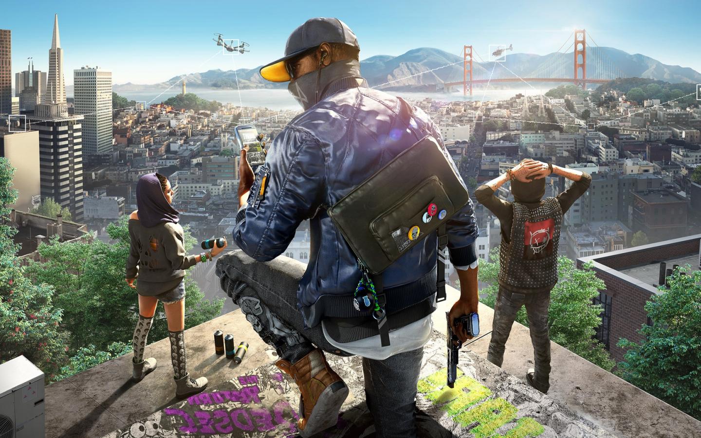 Watch Dogs 2 Game wallpaper
