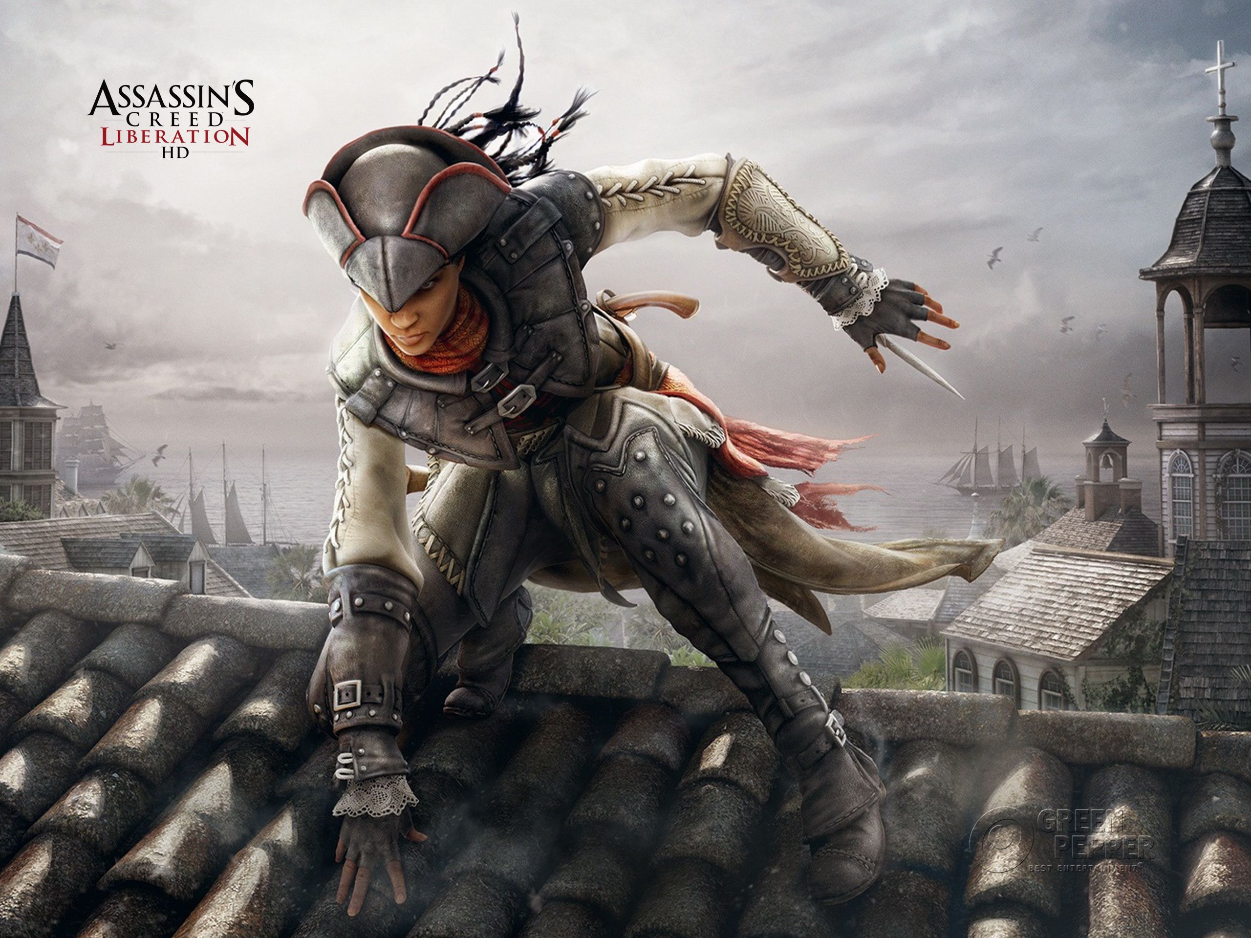 Assassin's Creed III: Liberation (2014) promotional art