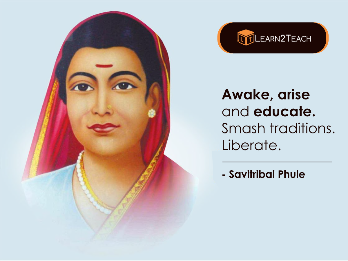 Savitribai Phule was an Indian social reformer, educationalist, and poet from Maharashtra. She is regarded a. Parenting courses, Online teachers, Teacher training