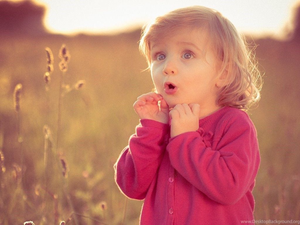 Baby Cute Wallpaper Girl Free Desktop Background