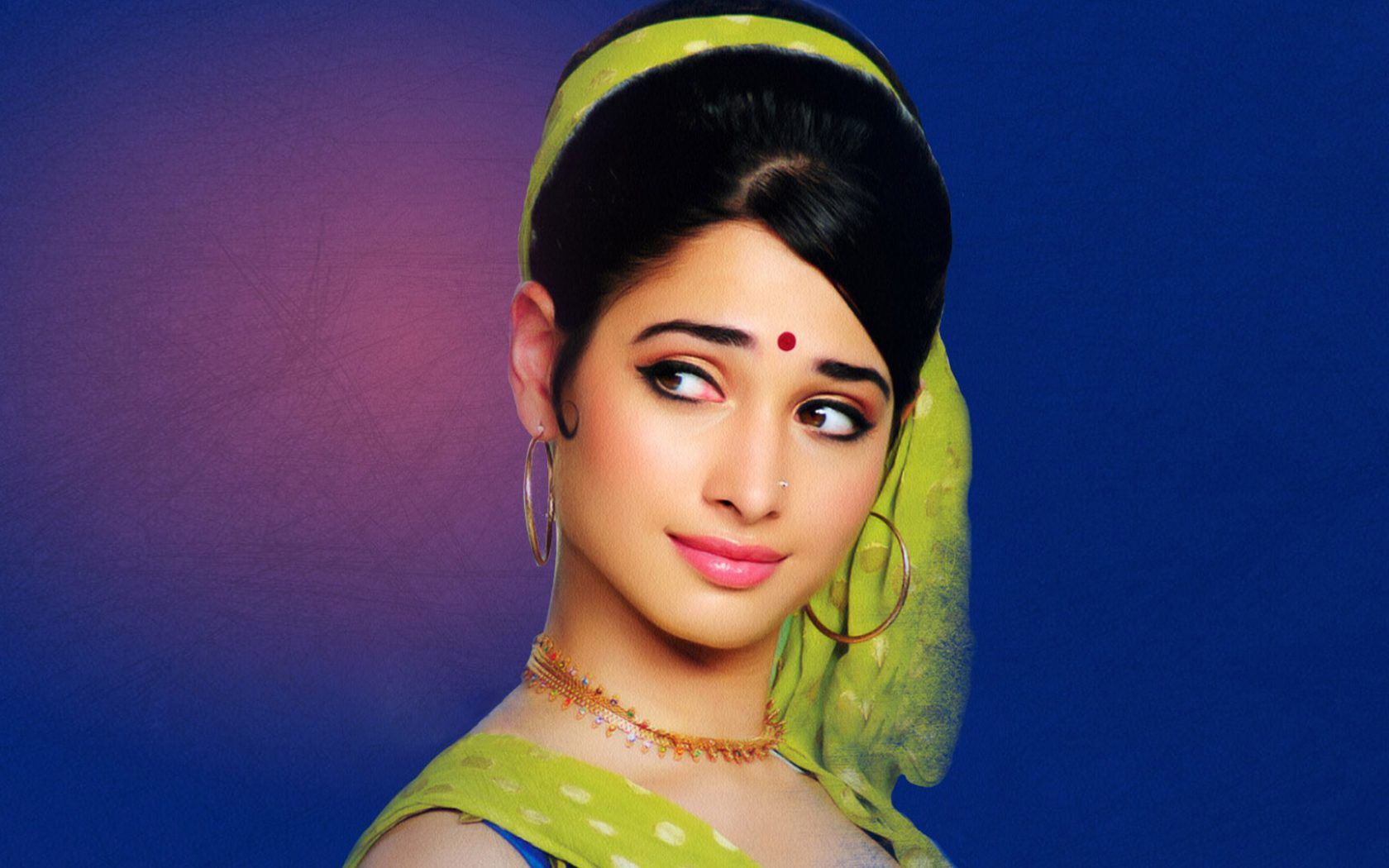 Actress Tamanna Bhatia Old Movie Style Heroin HD Wallpaper