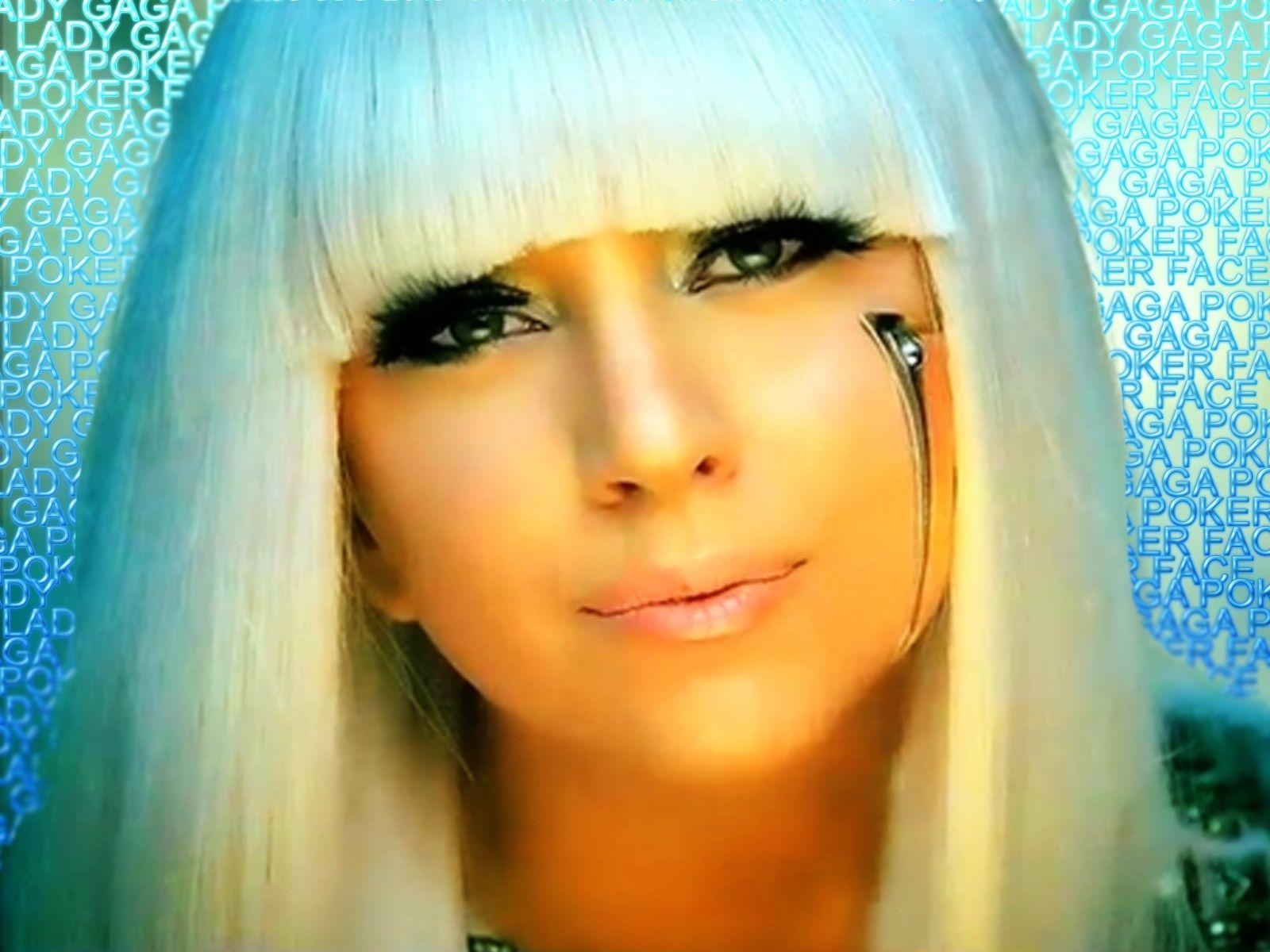 Lady Gaga Poker Face Wallpaper