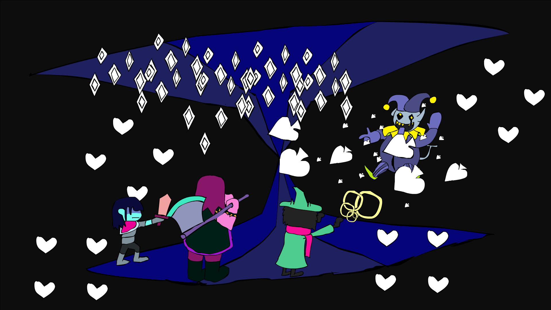 Deltarune Background