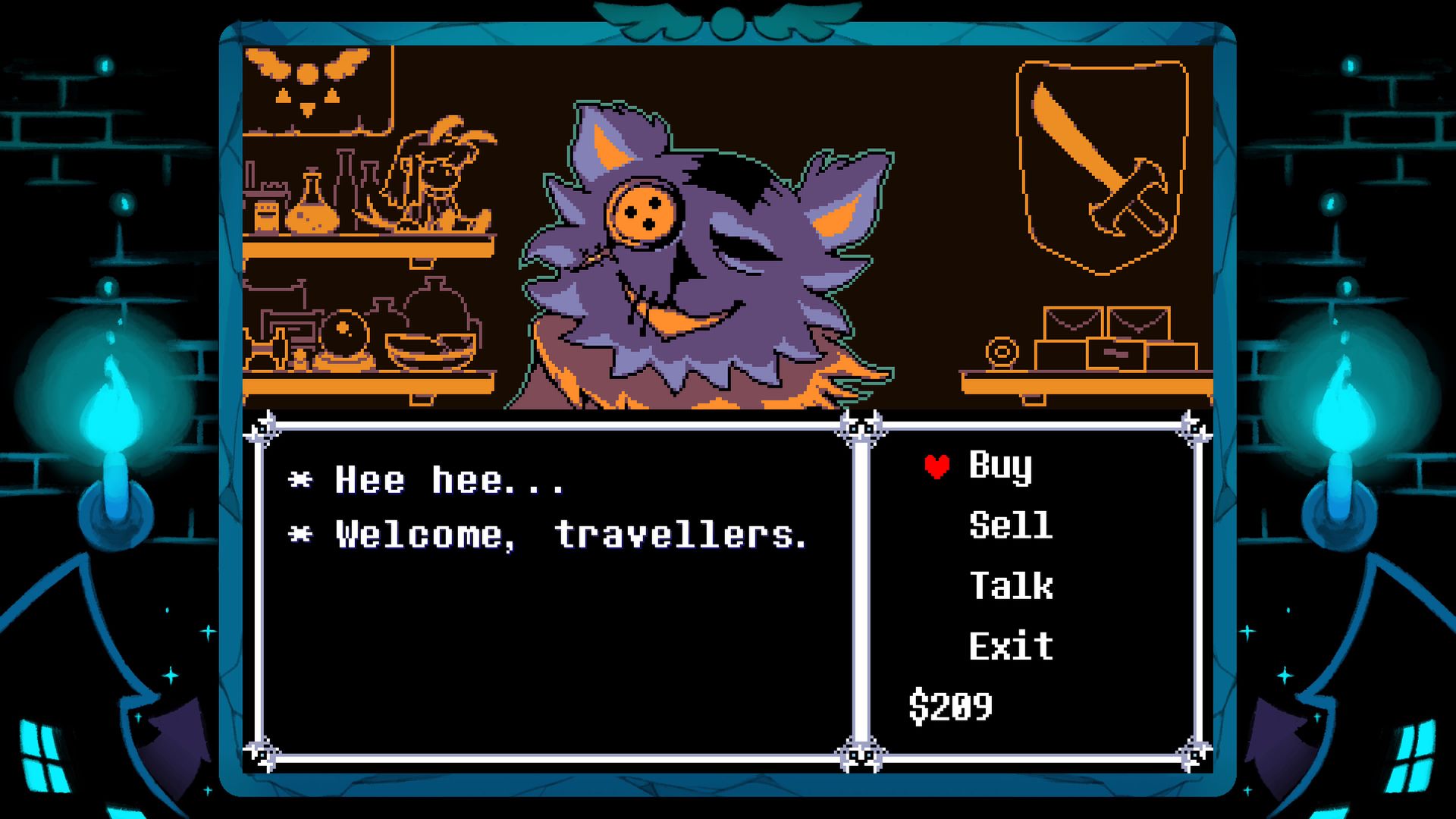 Deltarune: Chapter 1 To Fight Bonus Boss Jevil