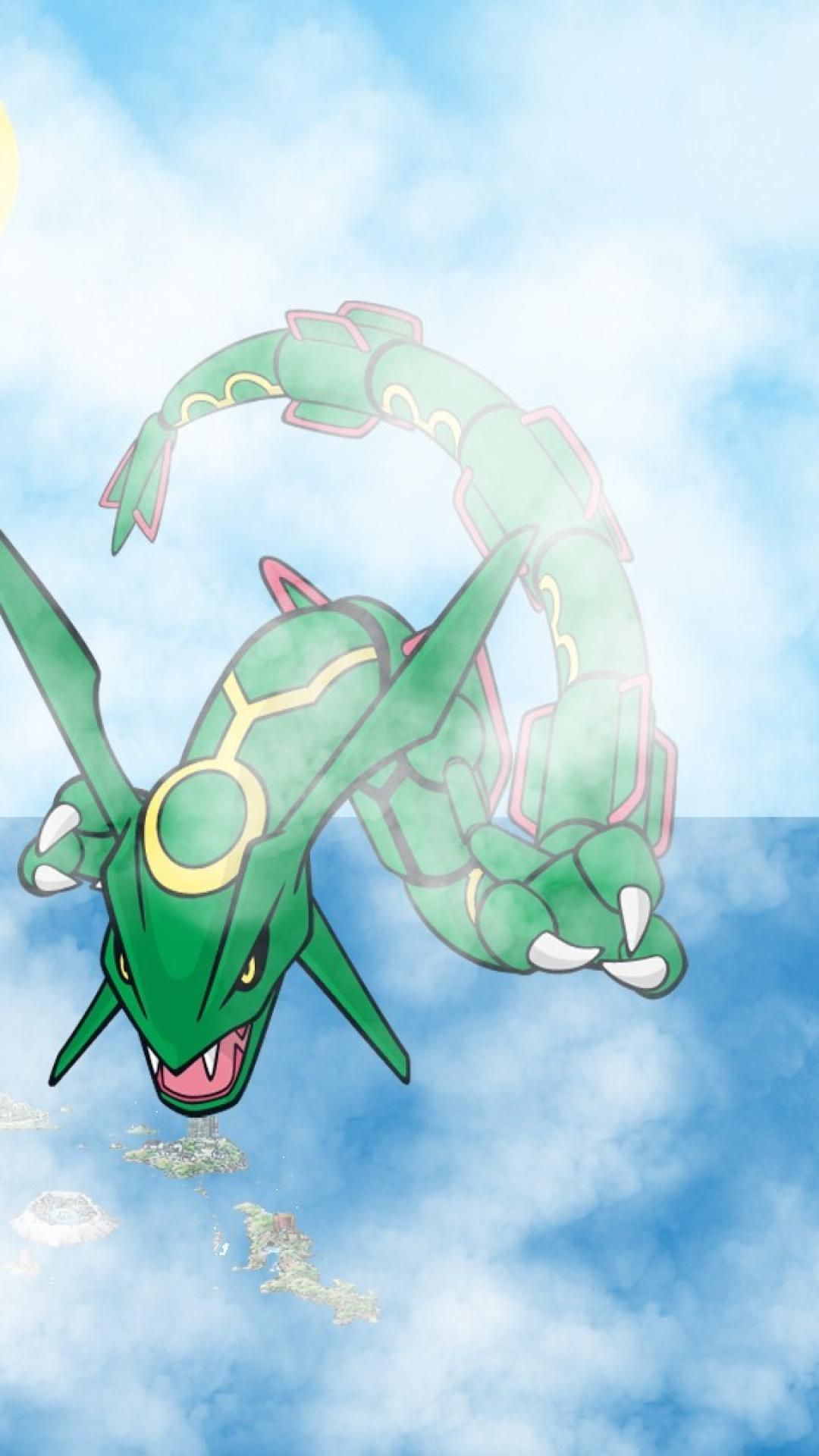 rayquaza hd iPhone Wallpapers Free Download