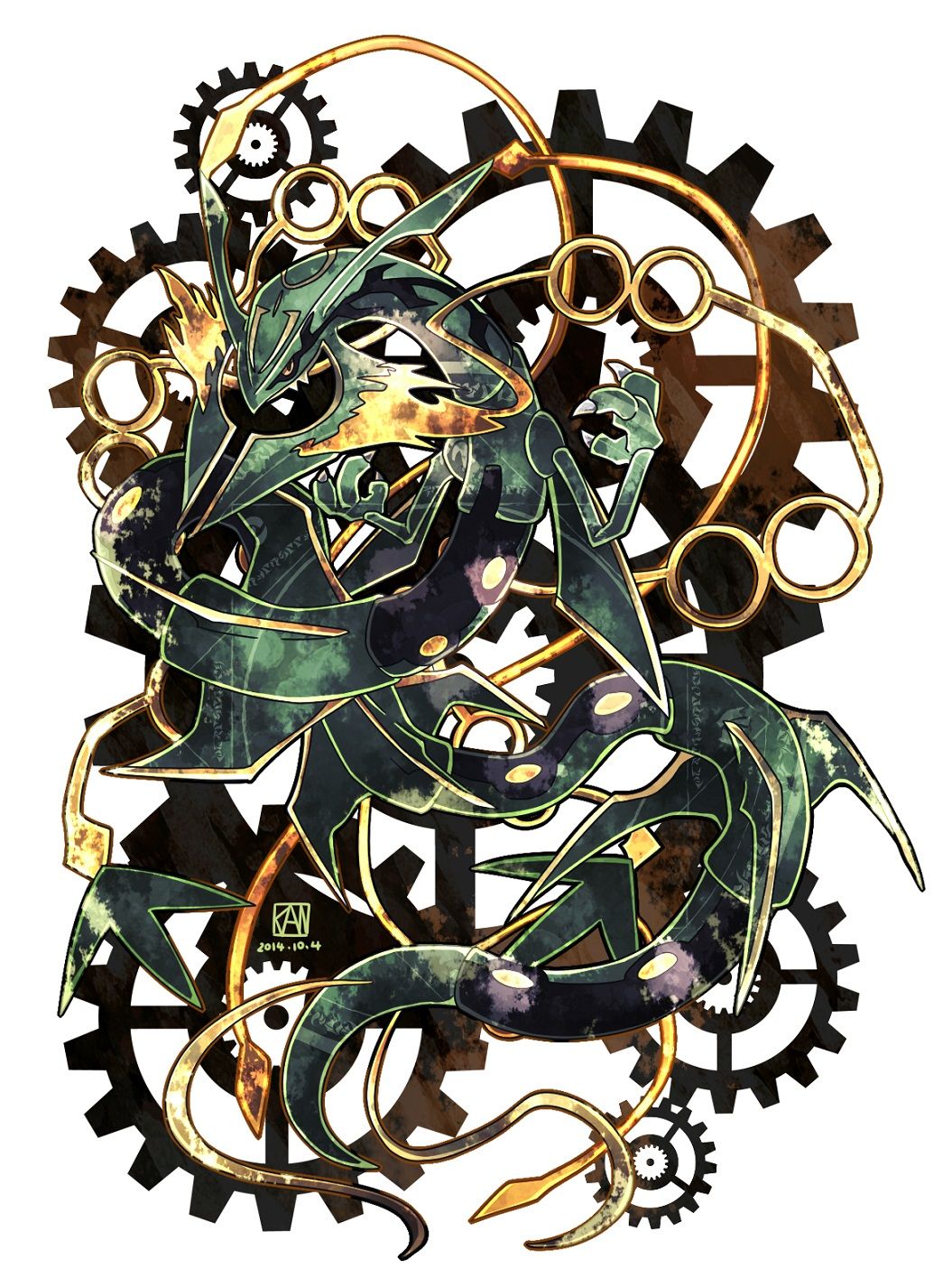 Best Rayquaza image. Pokemon, Pokemon art, Pokemon rayquaza