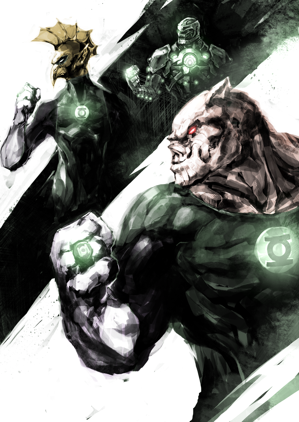 Kilowog Tomar Re Stel. Green Lantern, Dc Comics Heroes, Green Lantern Corps