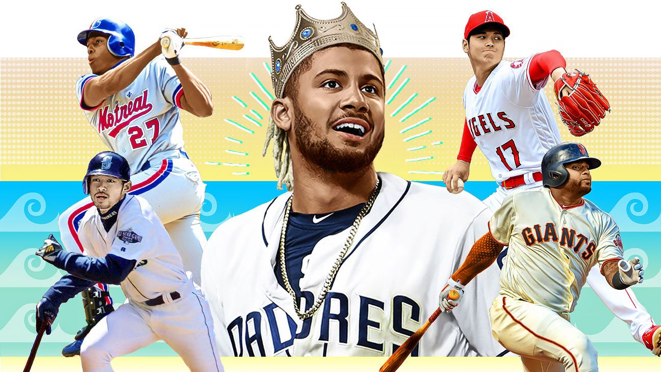 Fernando Tatis Jr. and MLB's Most Exciting Player every year since he was born